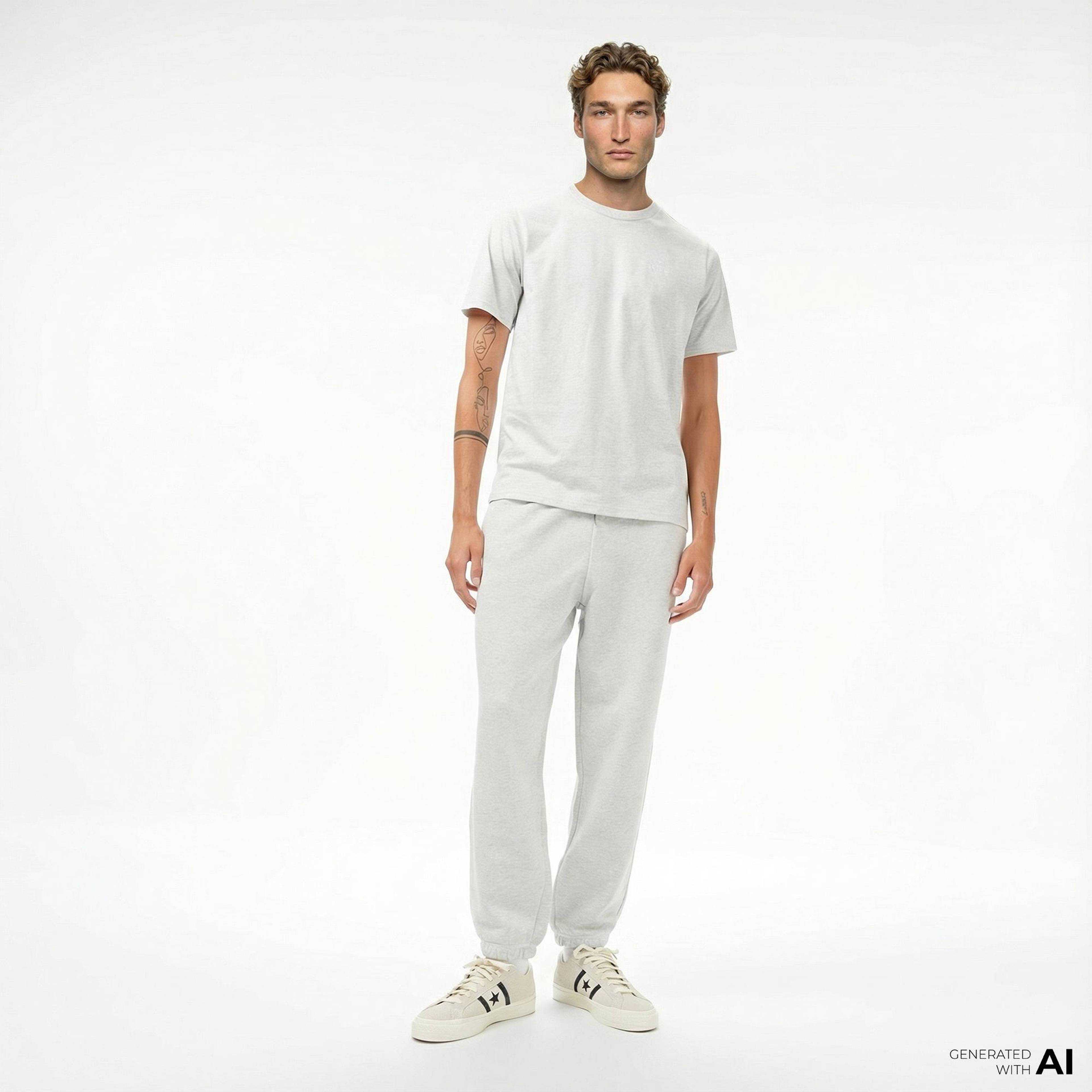 Converse Erkek Gri Eşofman Altı