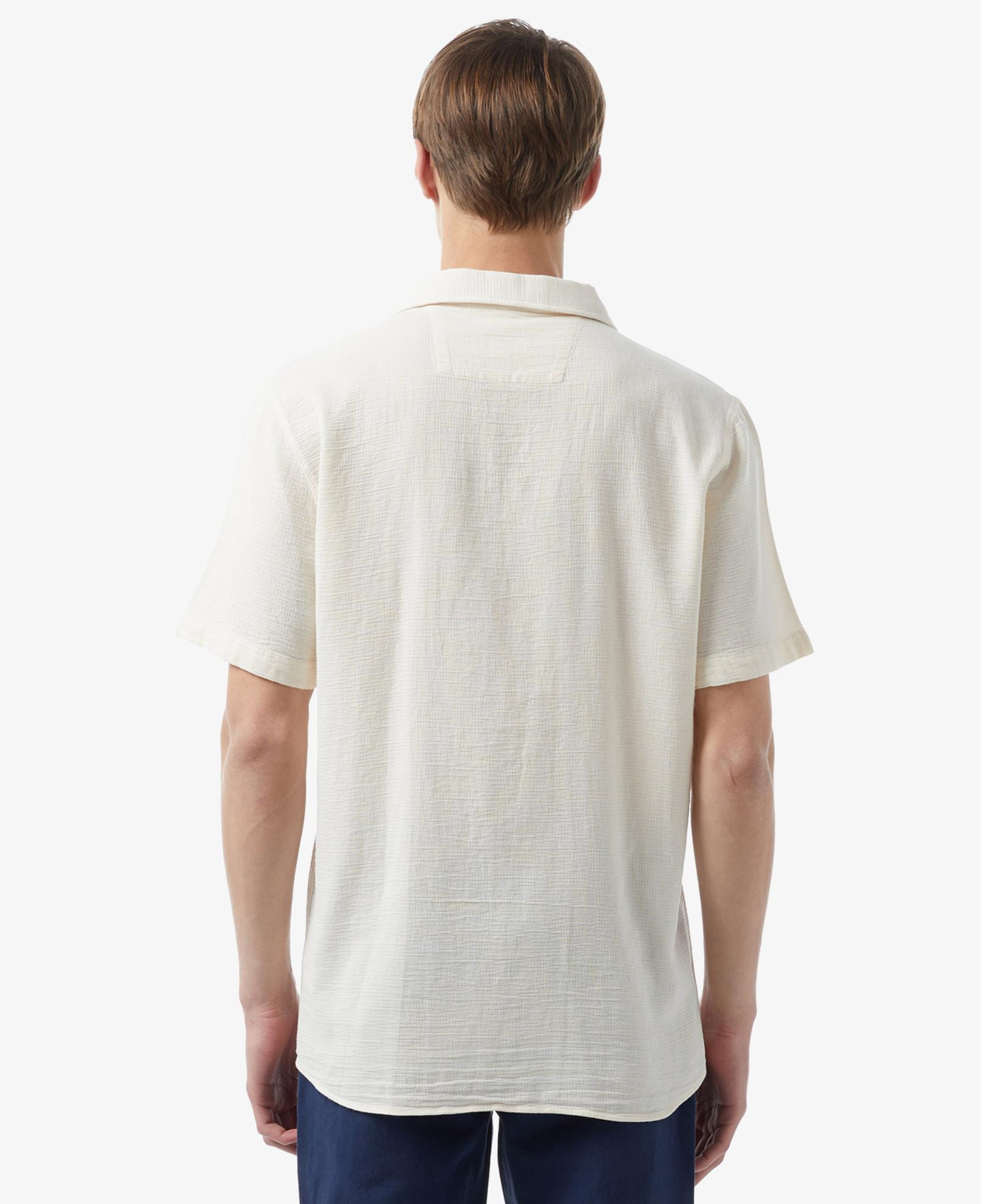 Lacoste Erkek Regular Fit Kısa Kollu Krem Gömlek