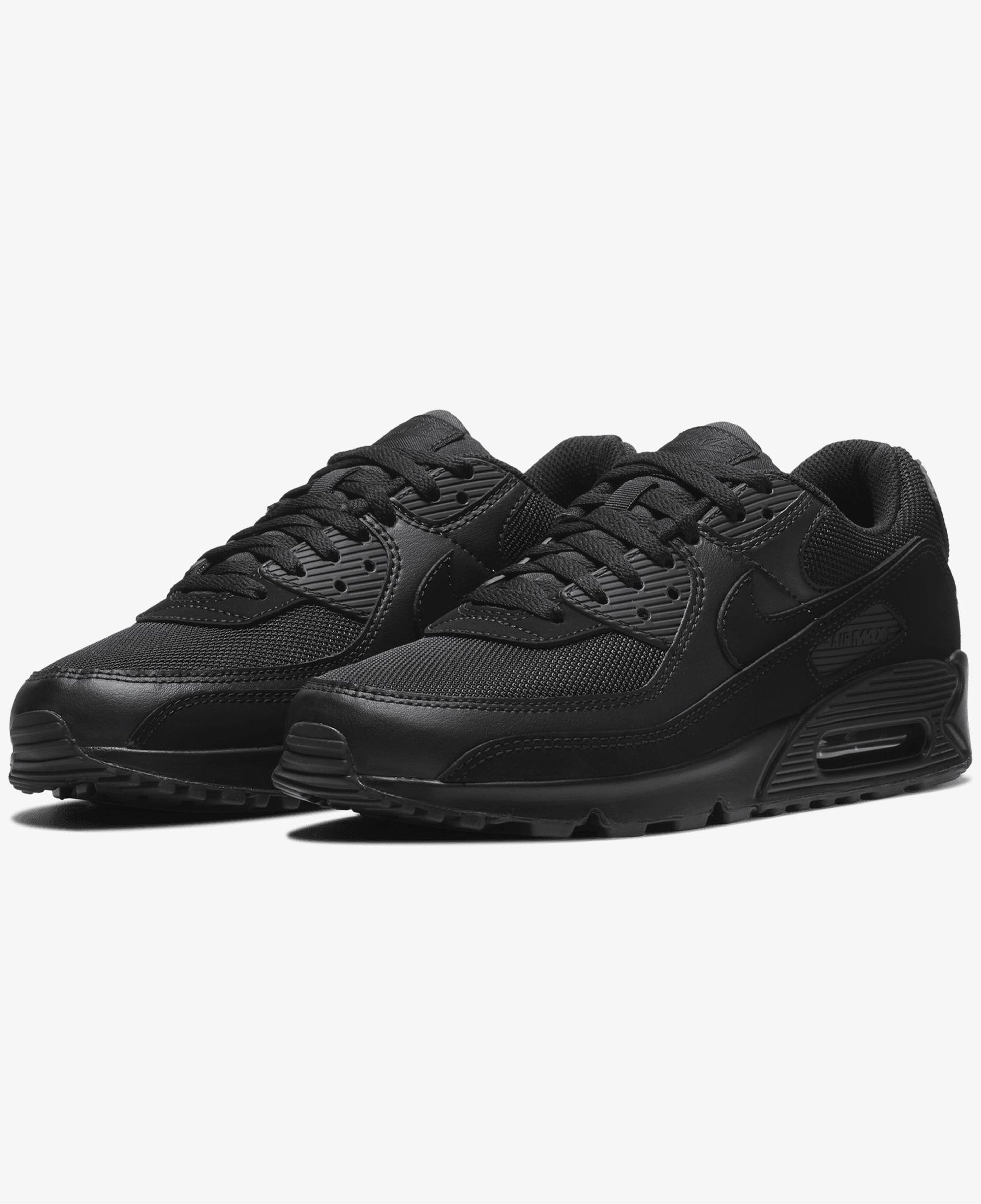Nike Air Max 90 Erkek Siyah Spor Ayakkabı