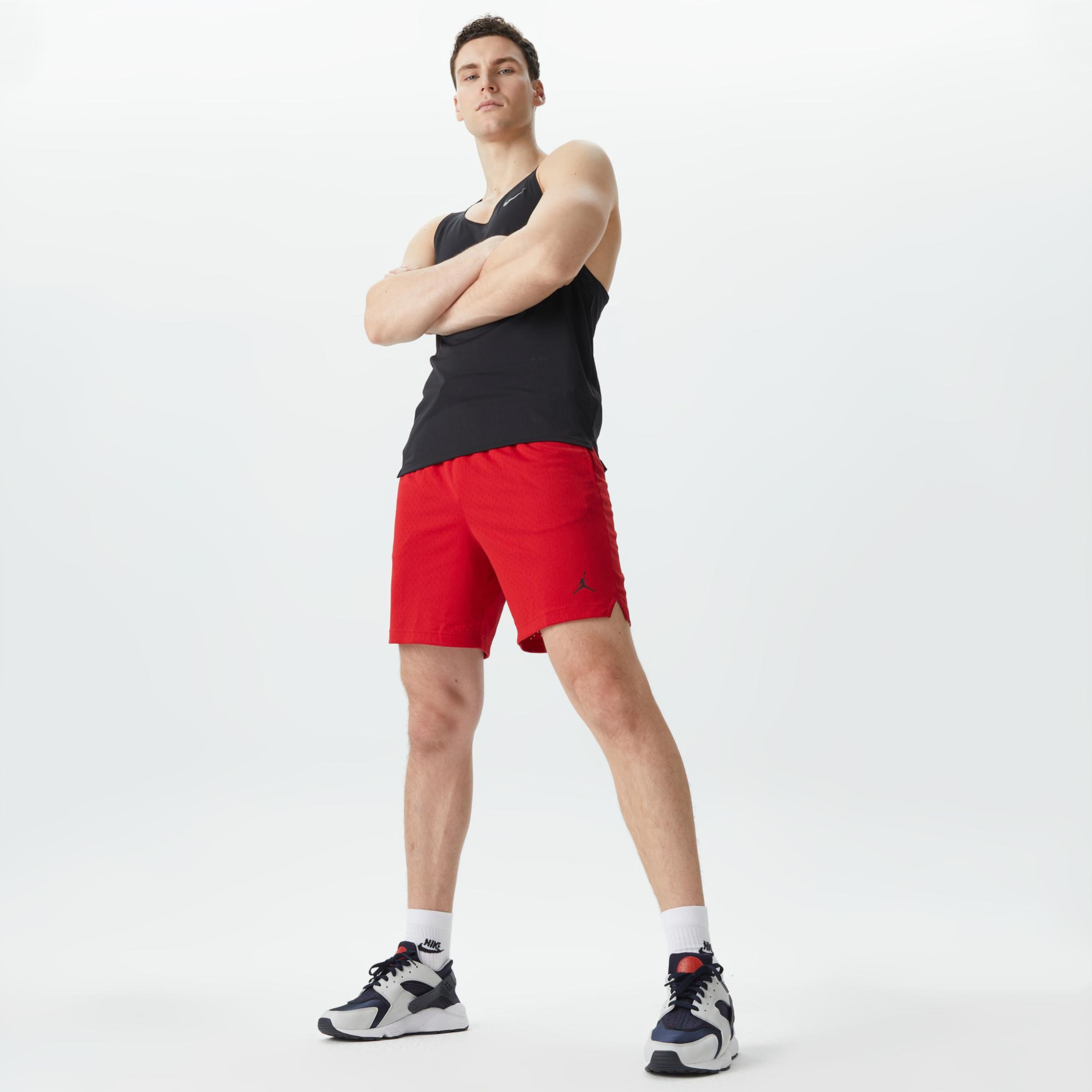 Jordan Dri-Fit Sport Mesh Erkek Kırmızı Şort