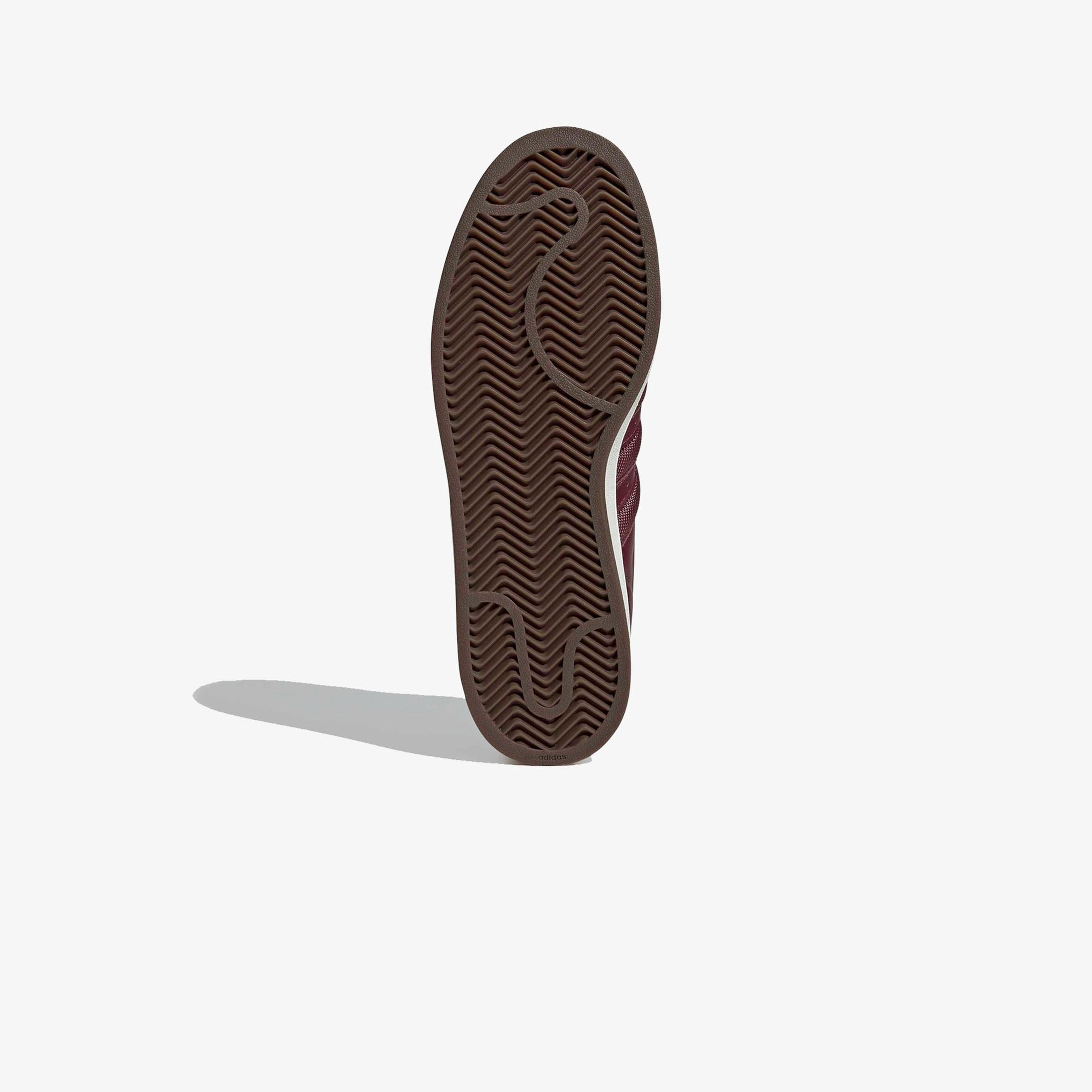 adidas Superstar II Unisex Bordo Sneaker