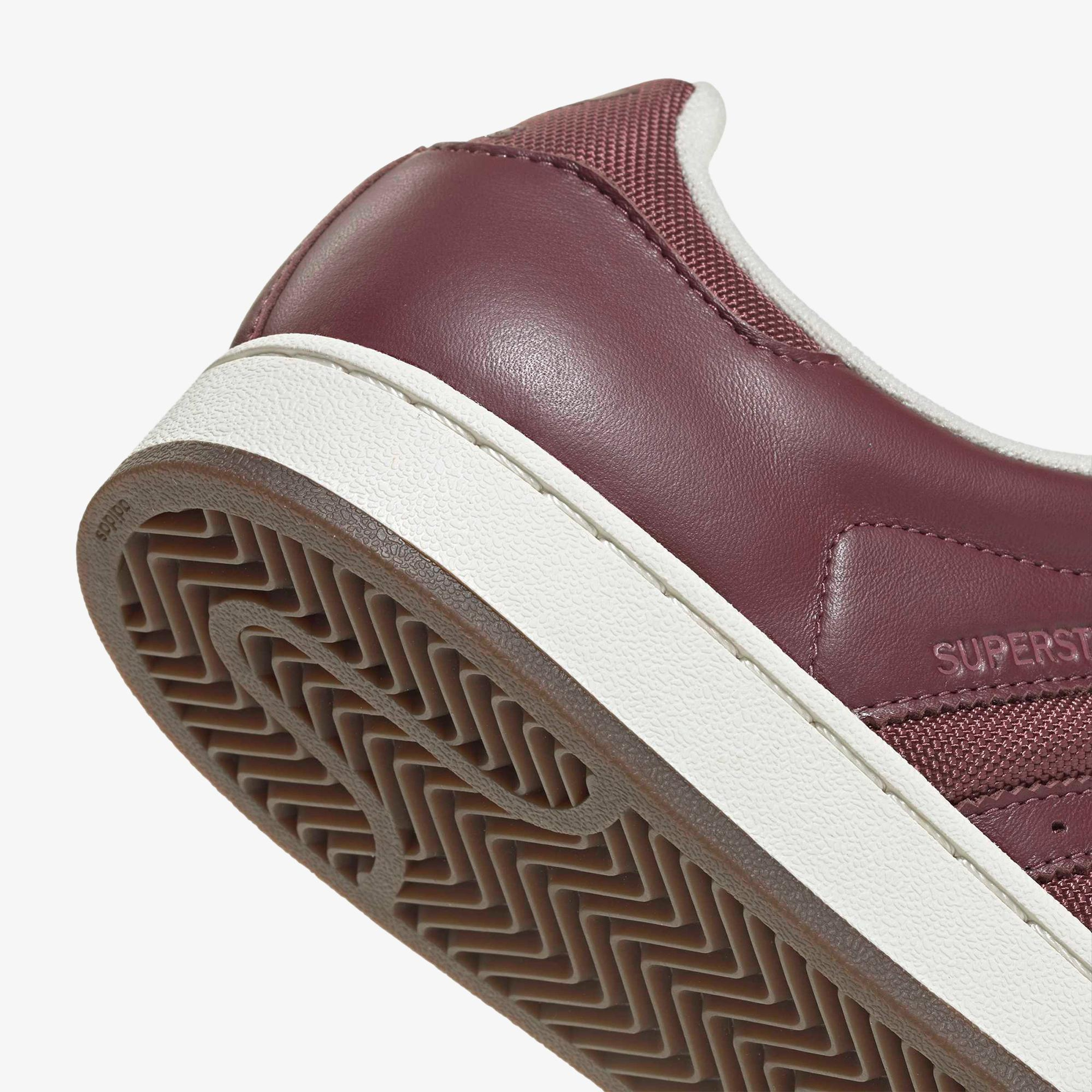 adidas Superstar II Unisex Bordo Sneaker