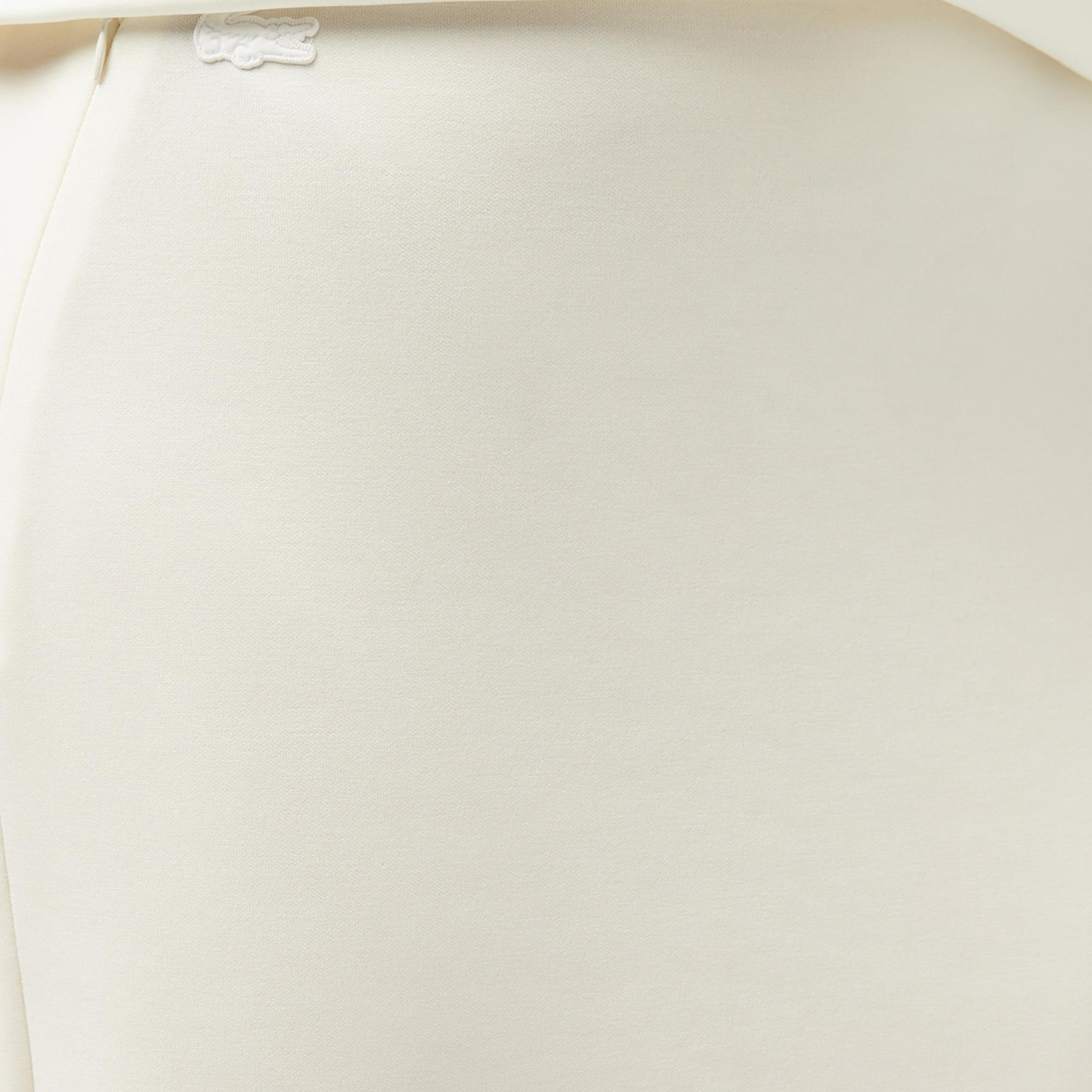 Lacoste Kadın Straight Fit Beyaz Etek