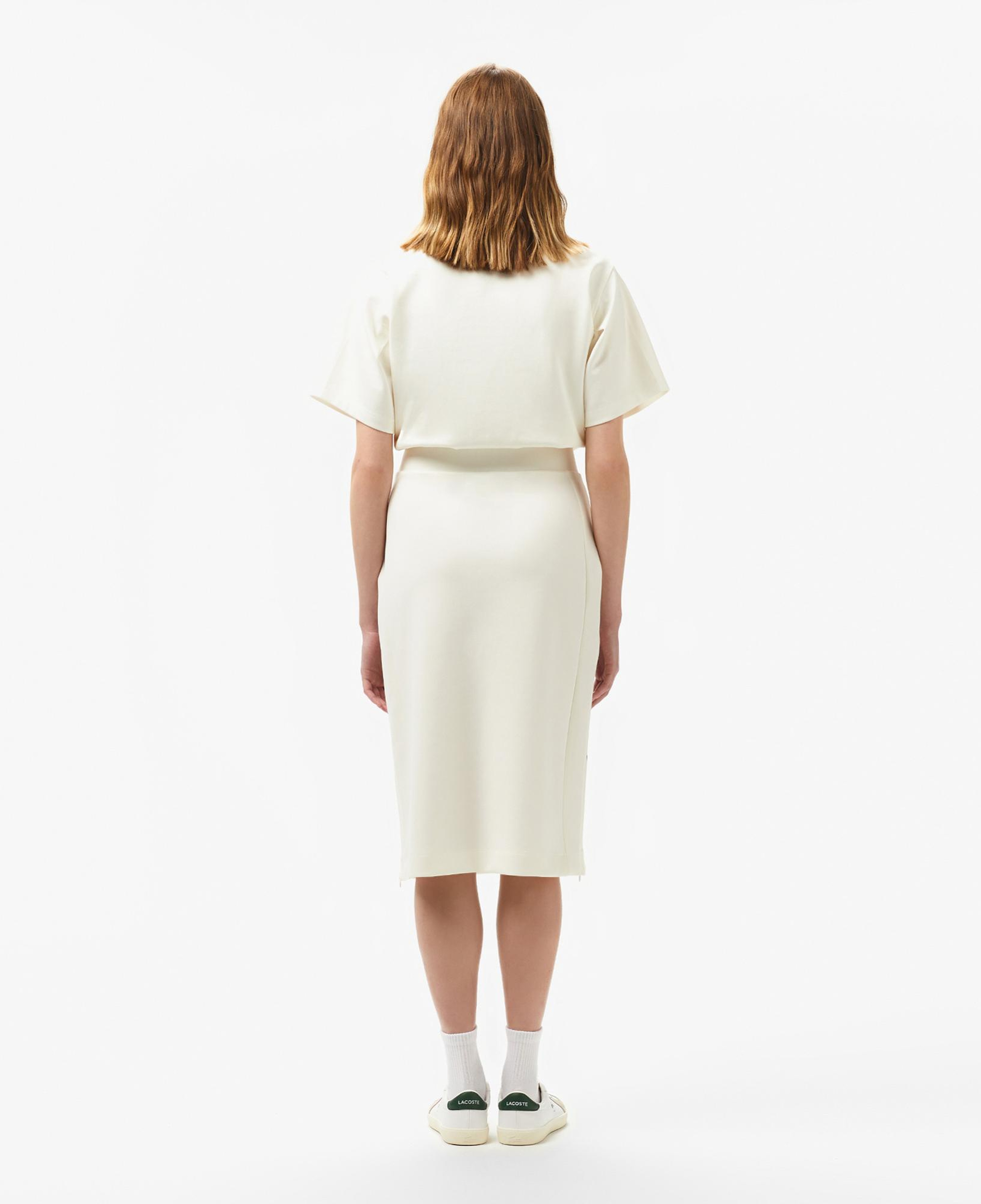 Lacoste Kadın Straight Fit Beyaz Etek