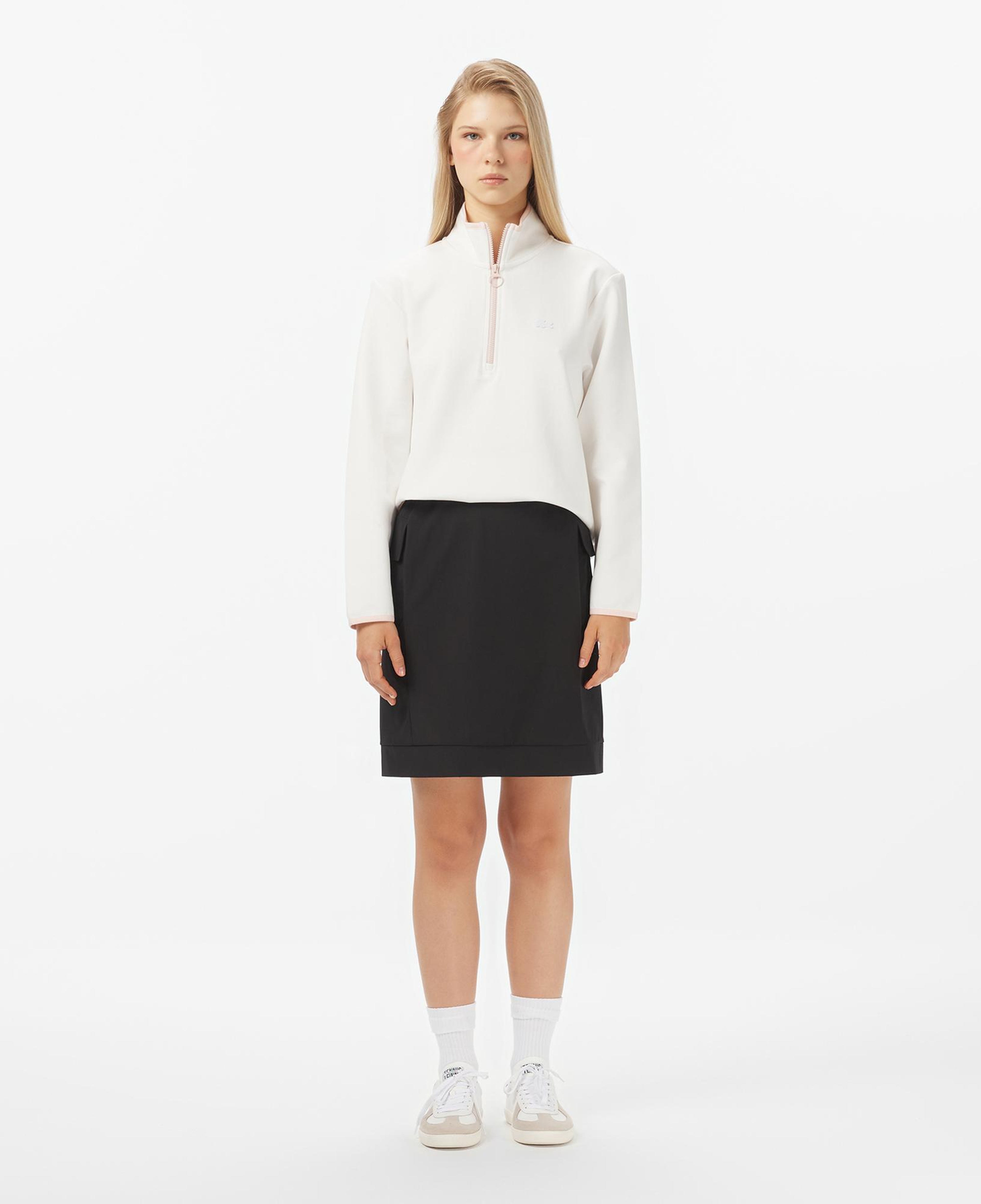 Lacoste Kadın Classic Fit Siyah Etek