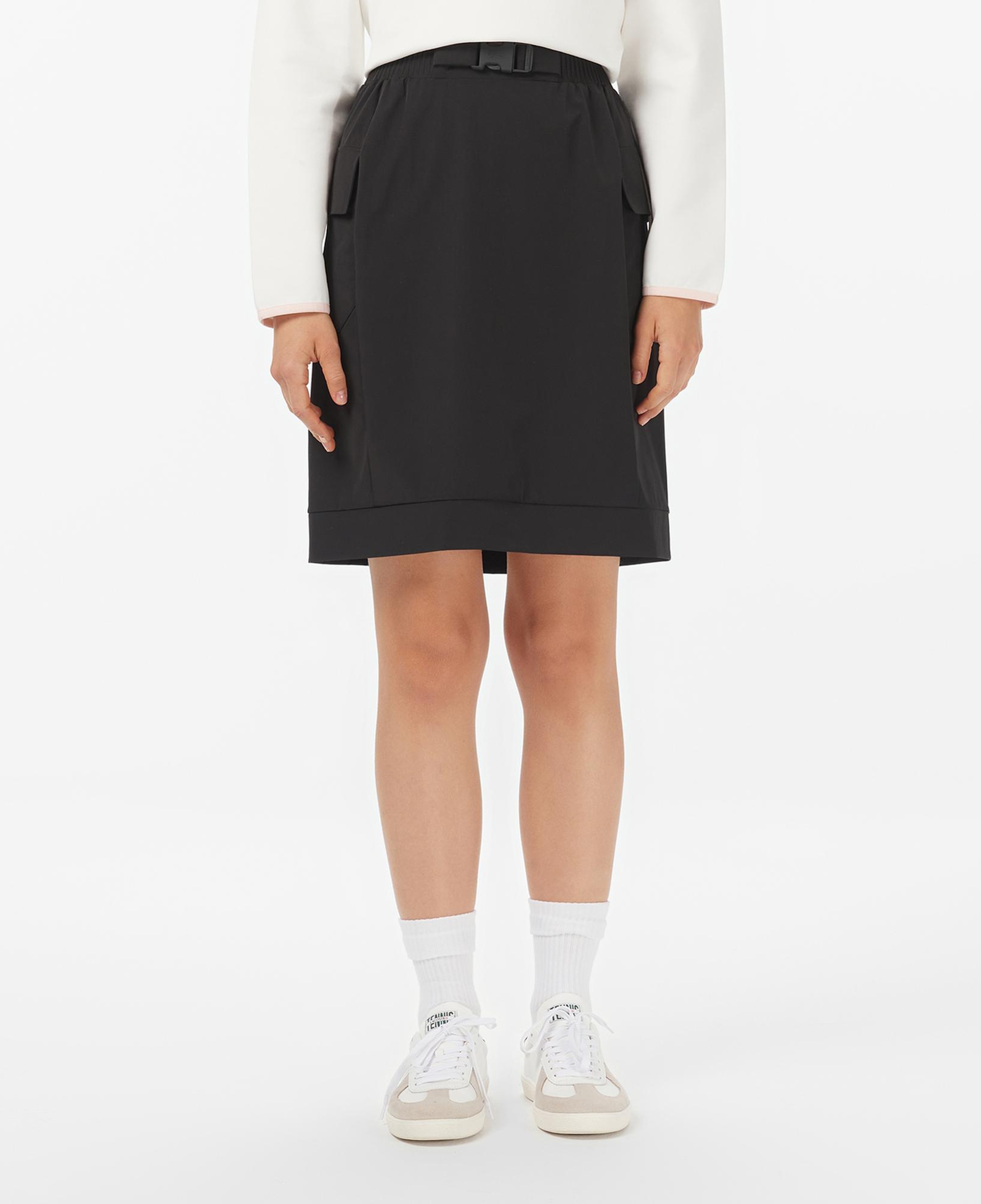 Lacoste Kadın Classic Fit Siyah Etek