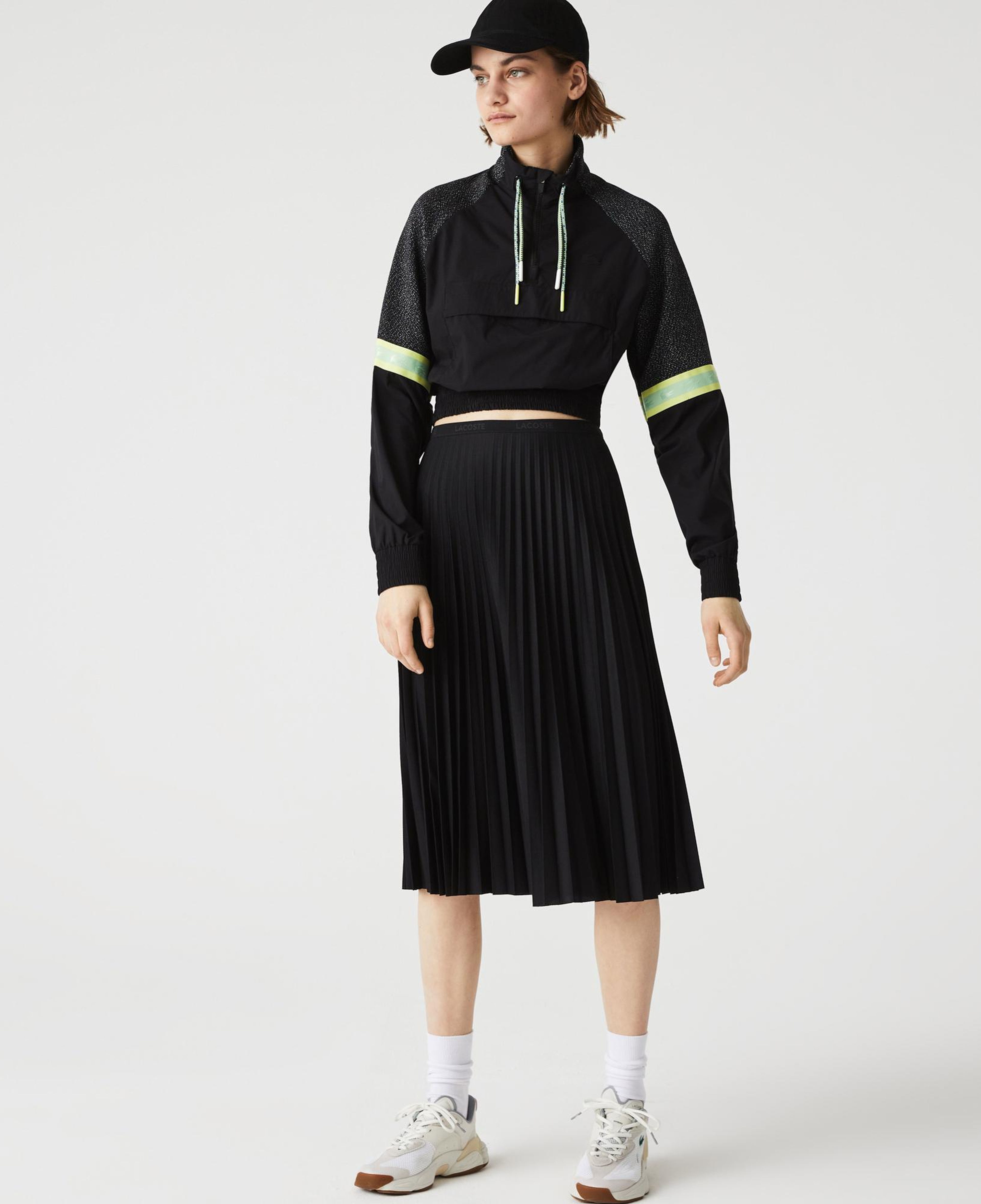 Kadın Flare Fit Siyah Etek