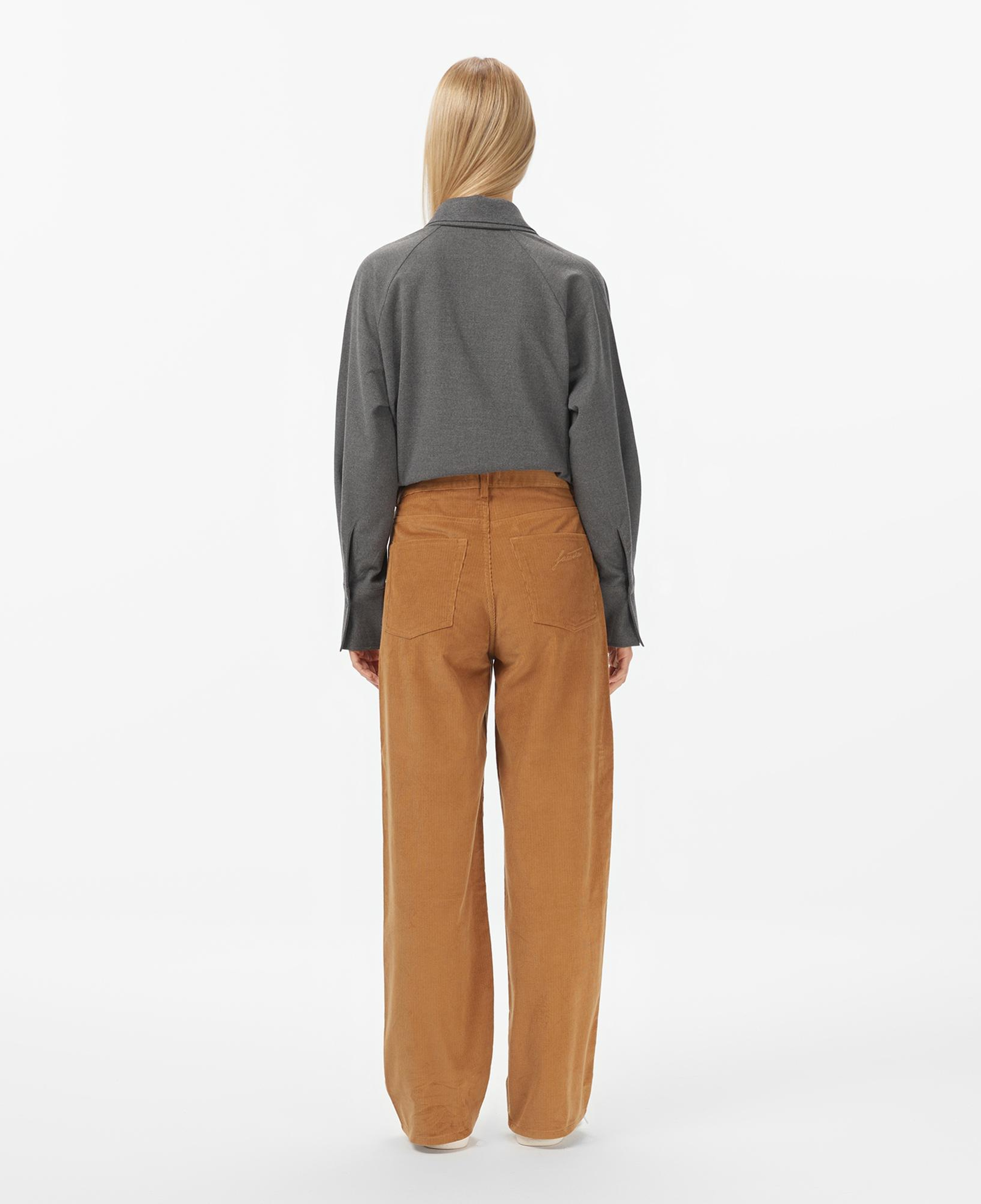 Lacoste Kadın Wide Leg Kahverengi Pantolon