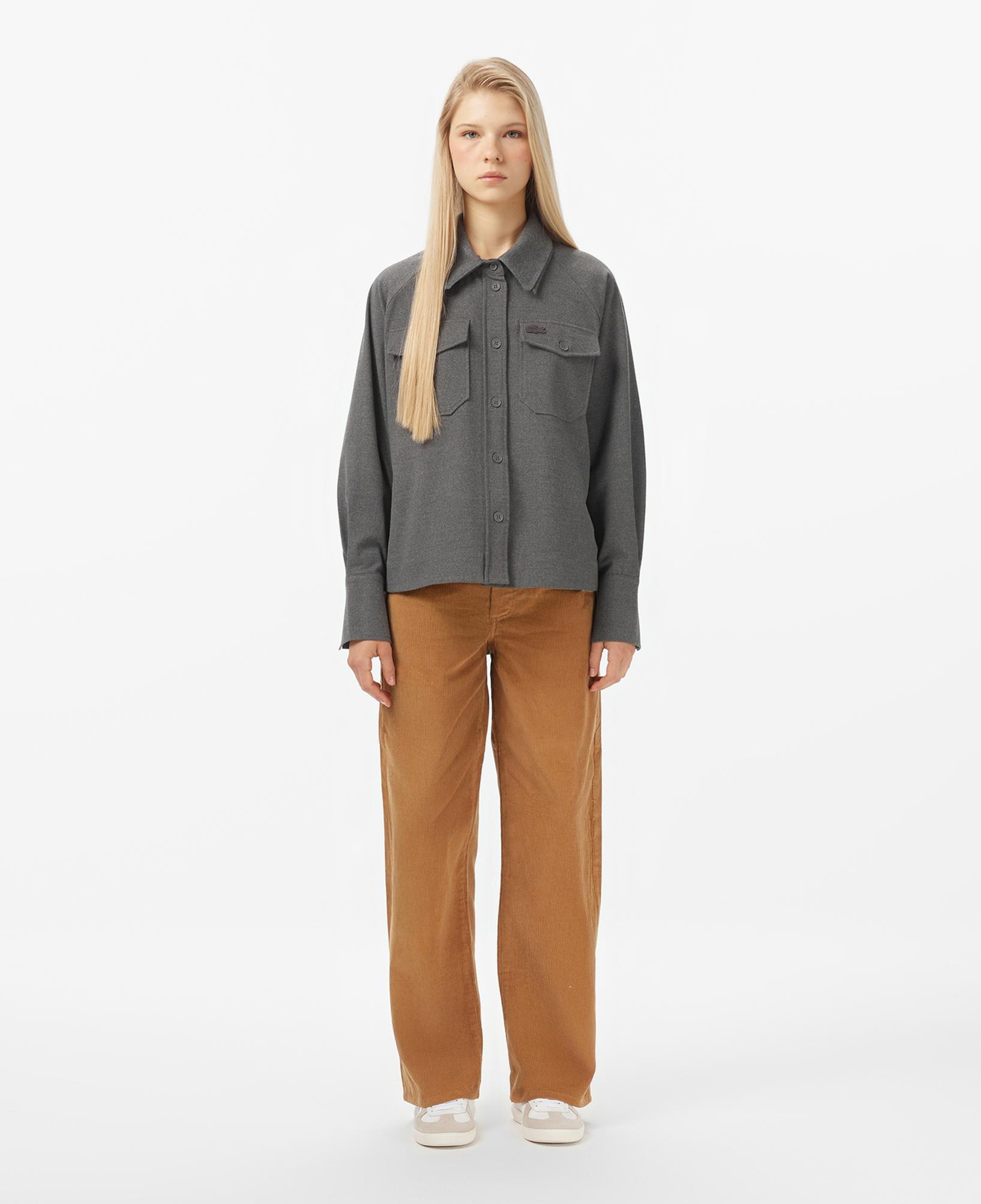 Lacoste Kadın Wide Leg Kahverengi Pantolon