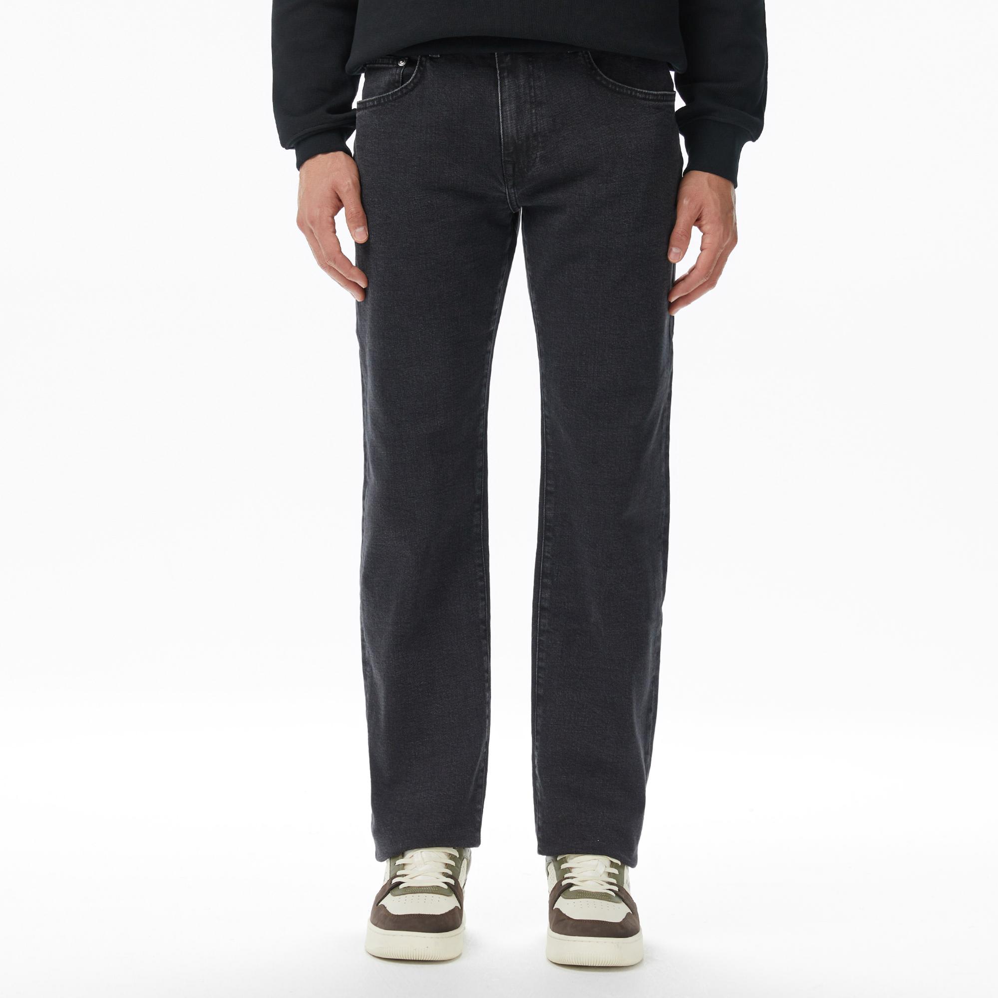 Lacoste Erkek Siyah Jean Pantolon