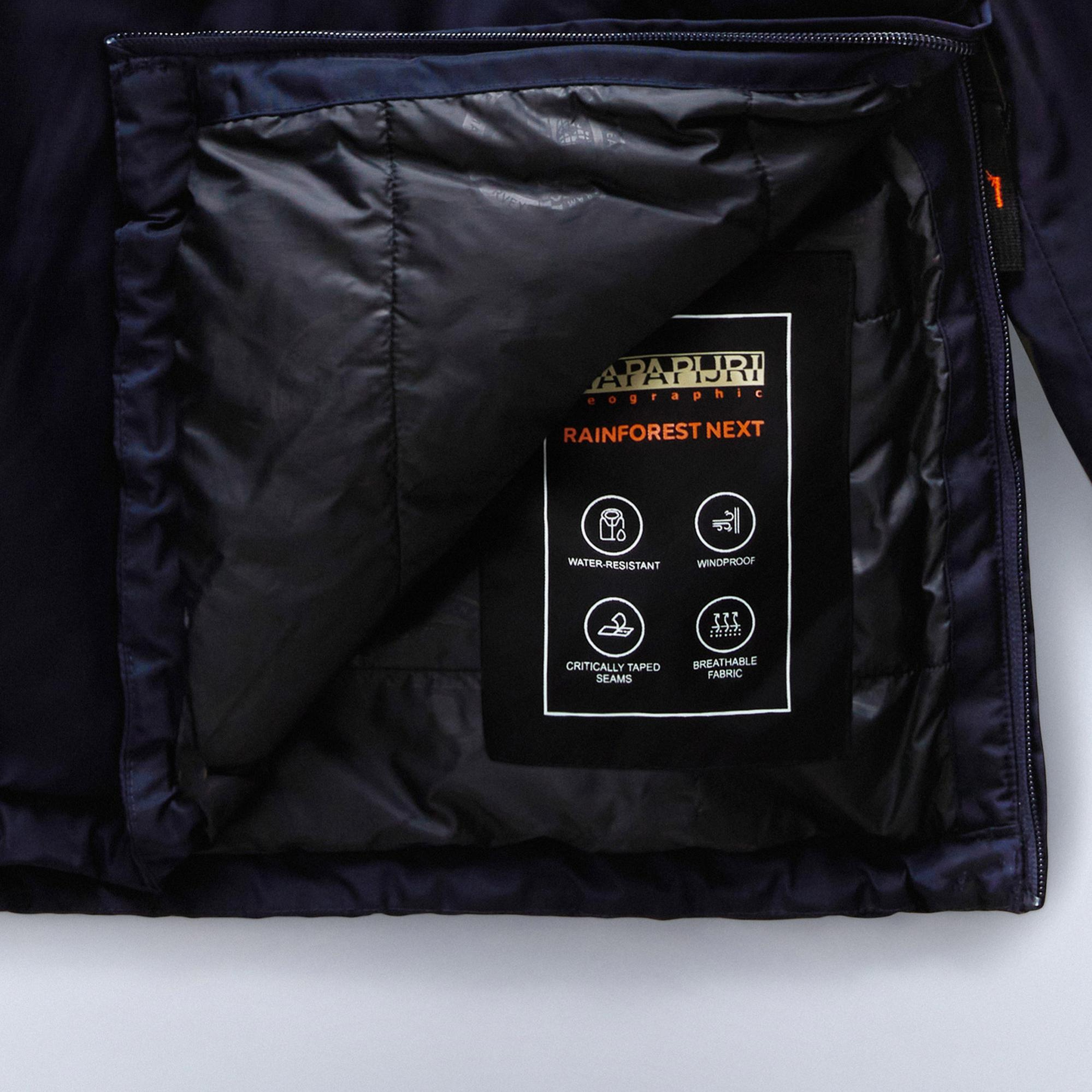 Napapijri Rainforest Next Erkek Mavi Ceket