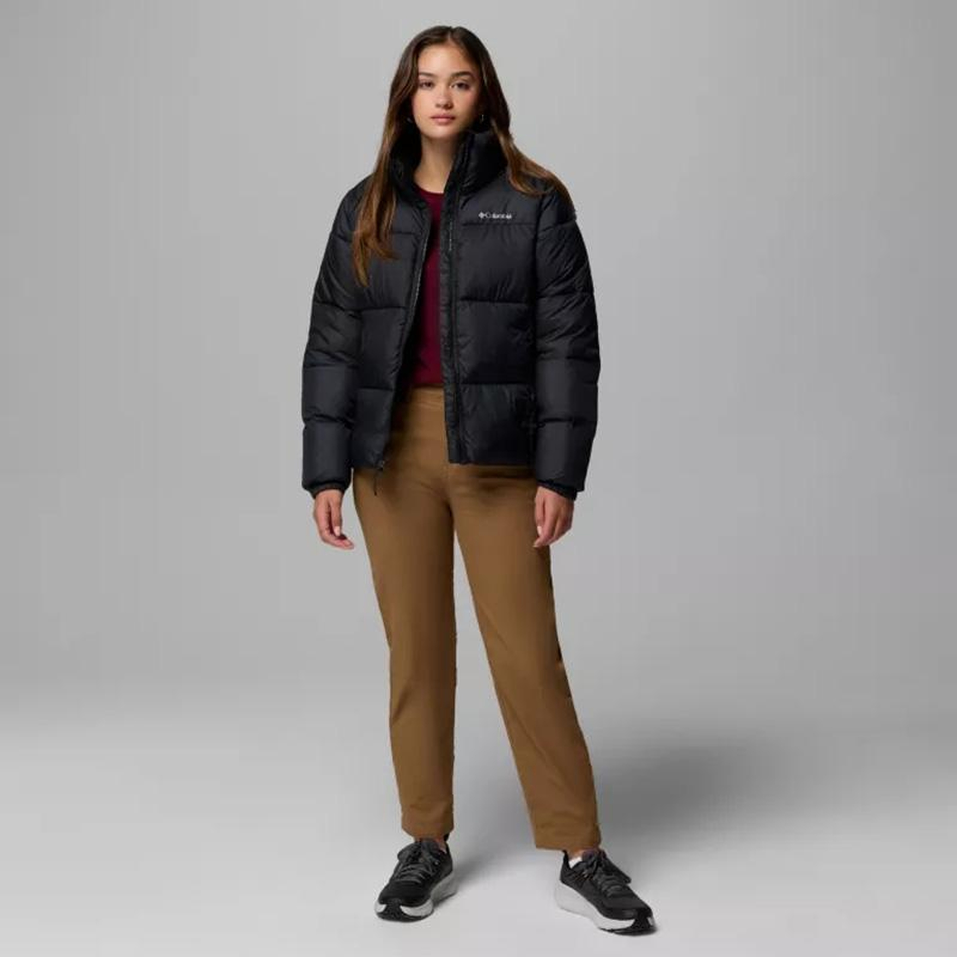 Columbia Puffect II Full Zip Kadın Siyah Mont