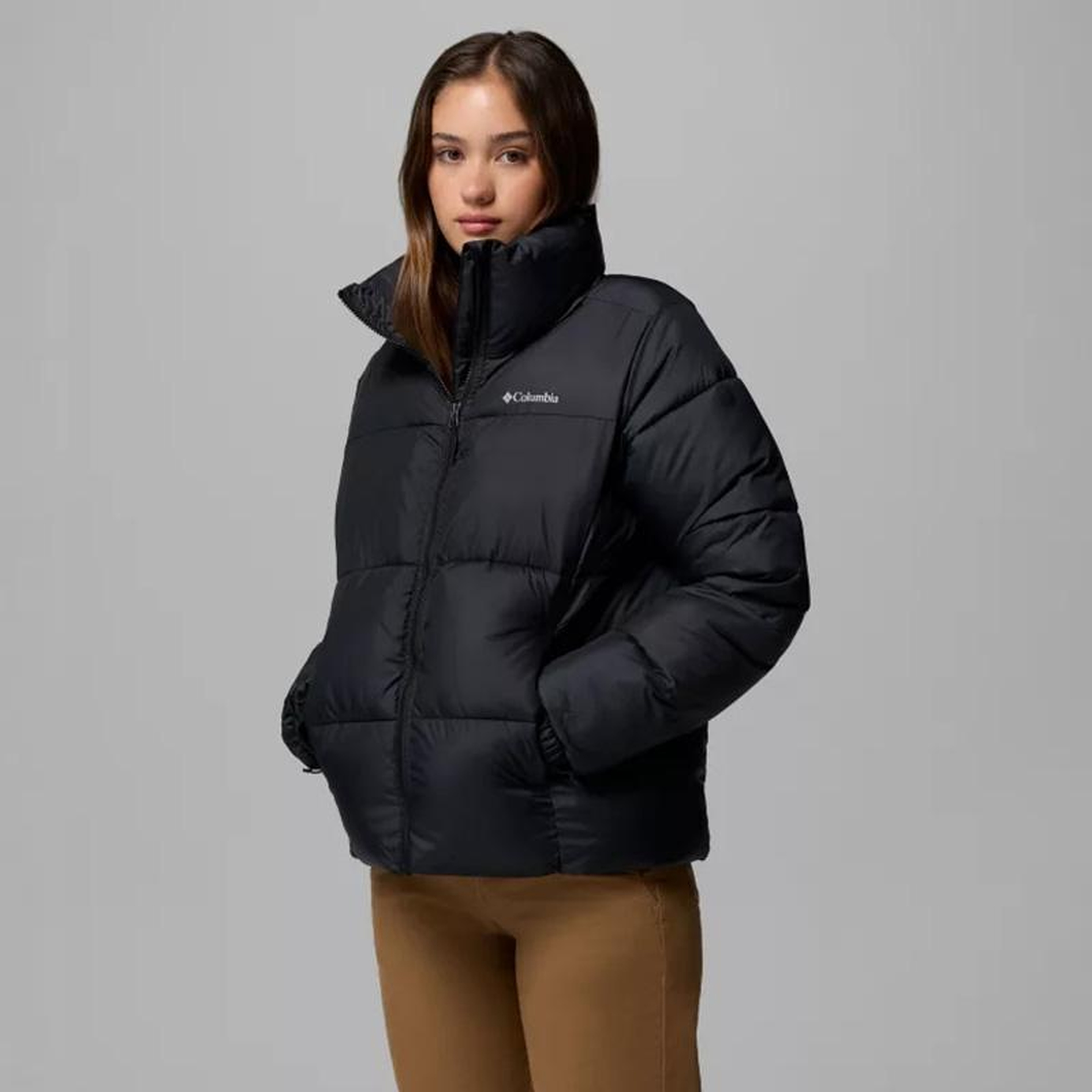 Columbia Puffect II Full Zip Kadın Siyah Mont