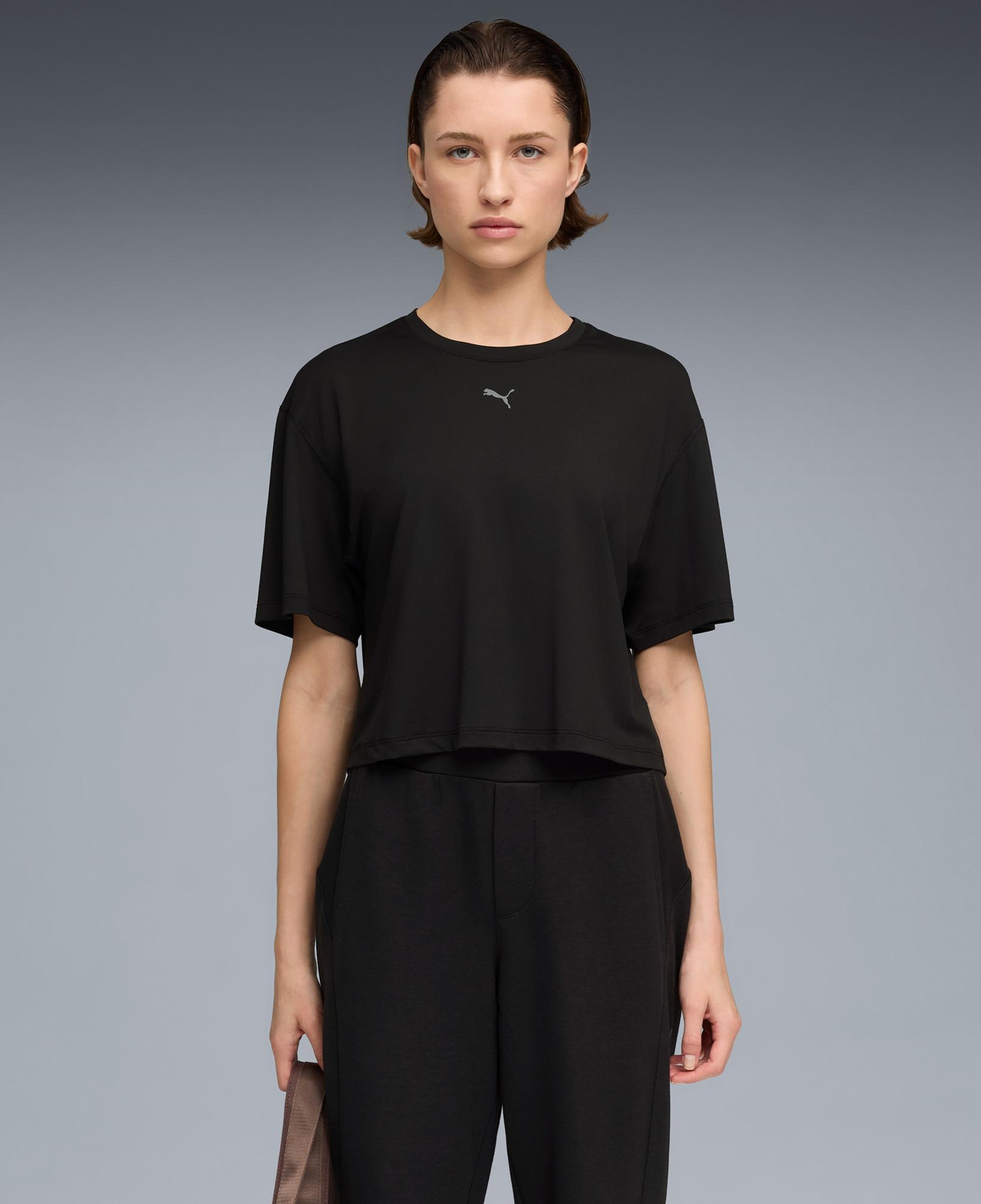 Puma Cloudspun Kadın Siyah T-Shirt