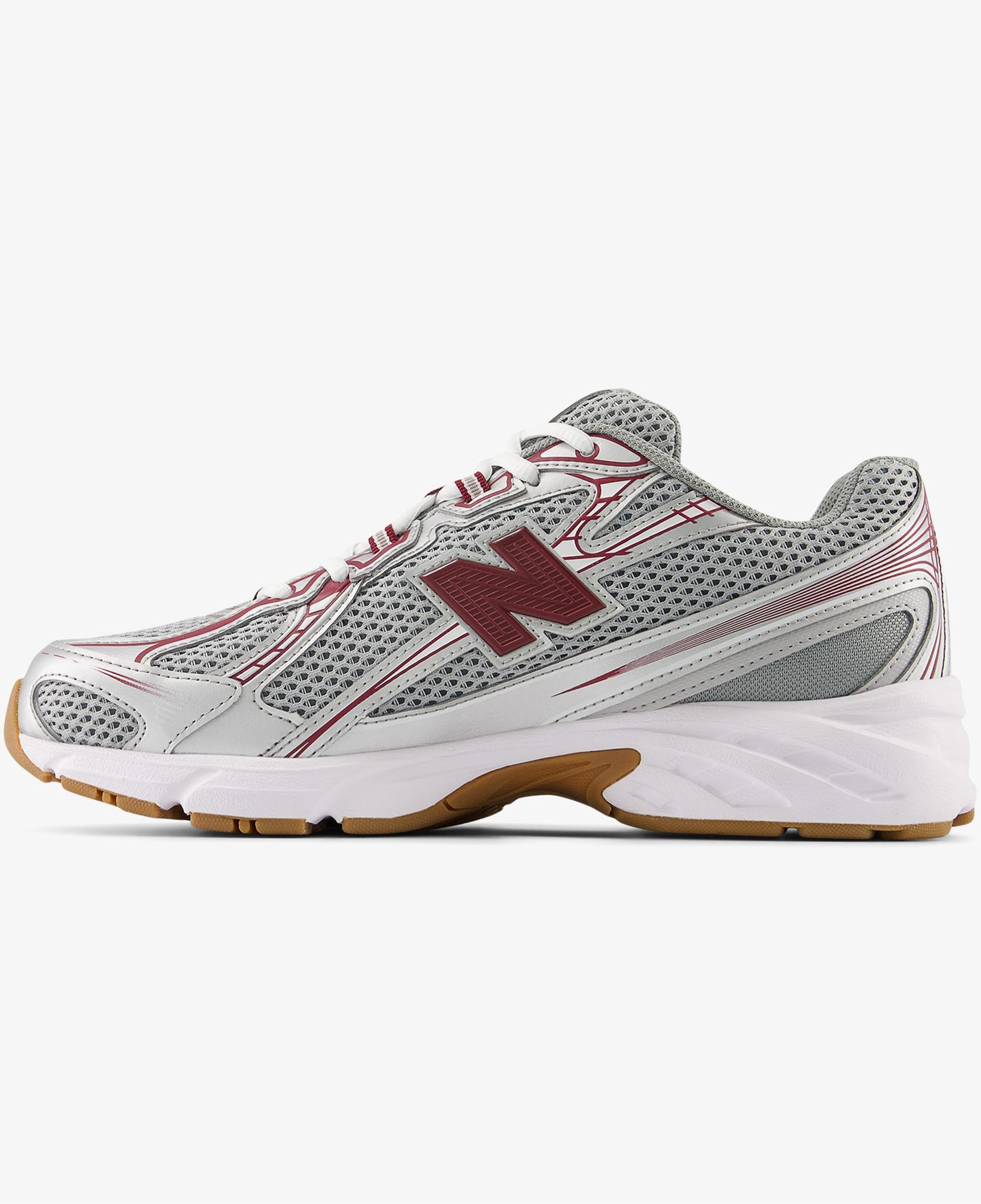 New Balance 740 Unisex Gri Spor Ayakkabı