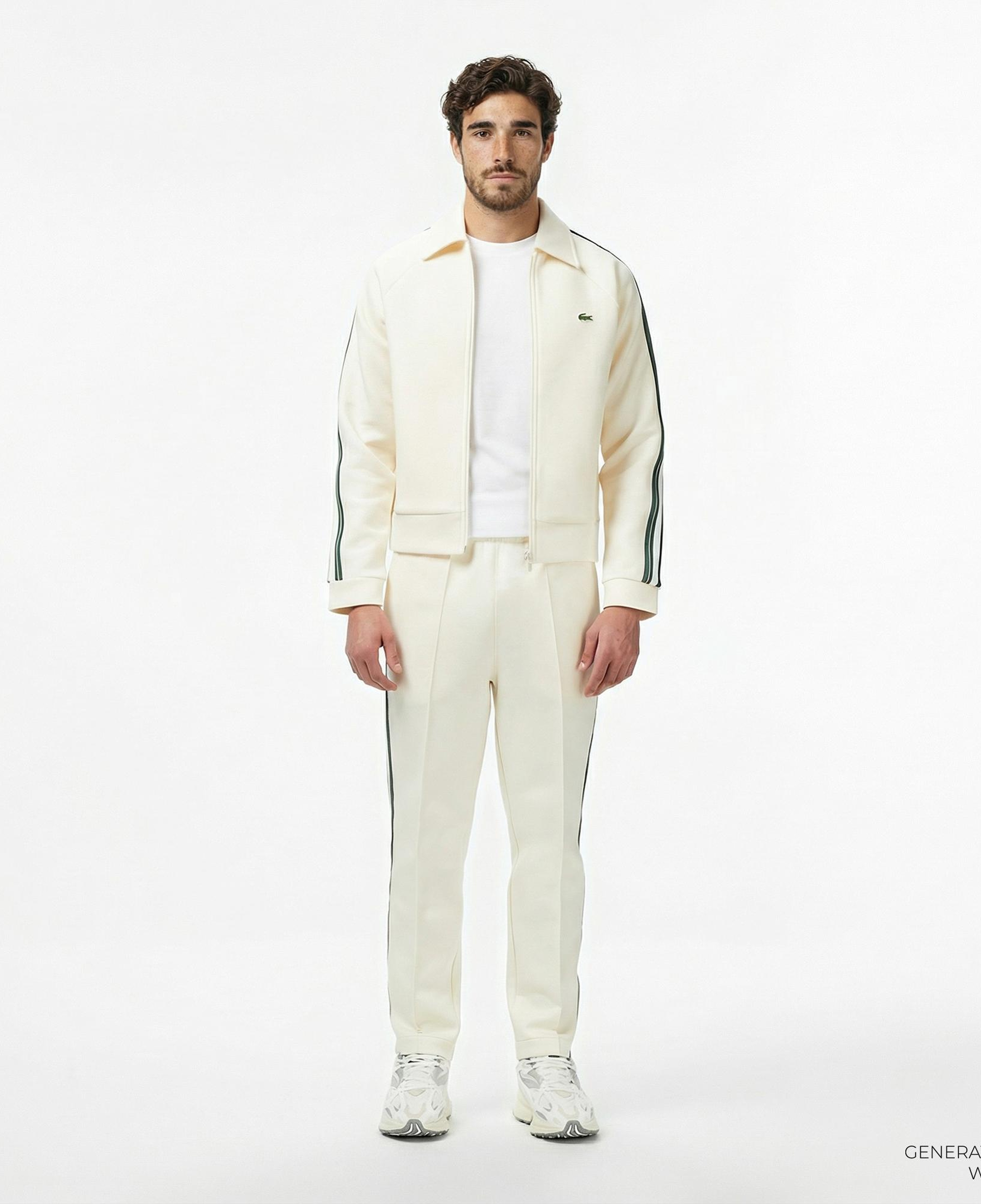 Lacoste Erkek Regular Fit Krem Eşofman Altı