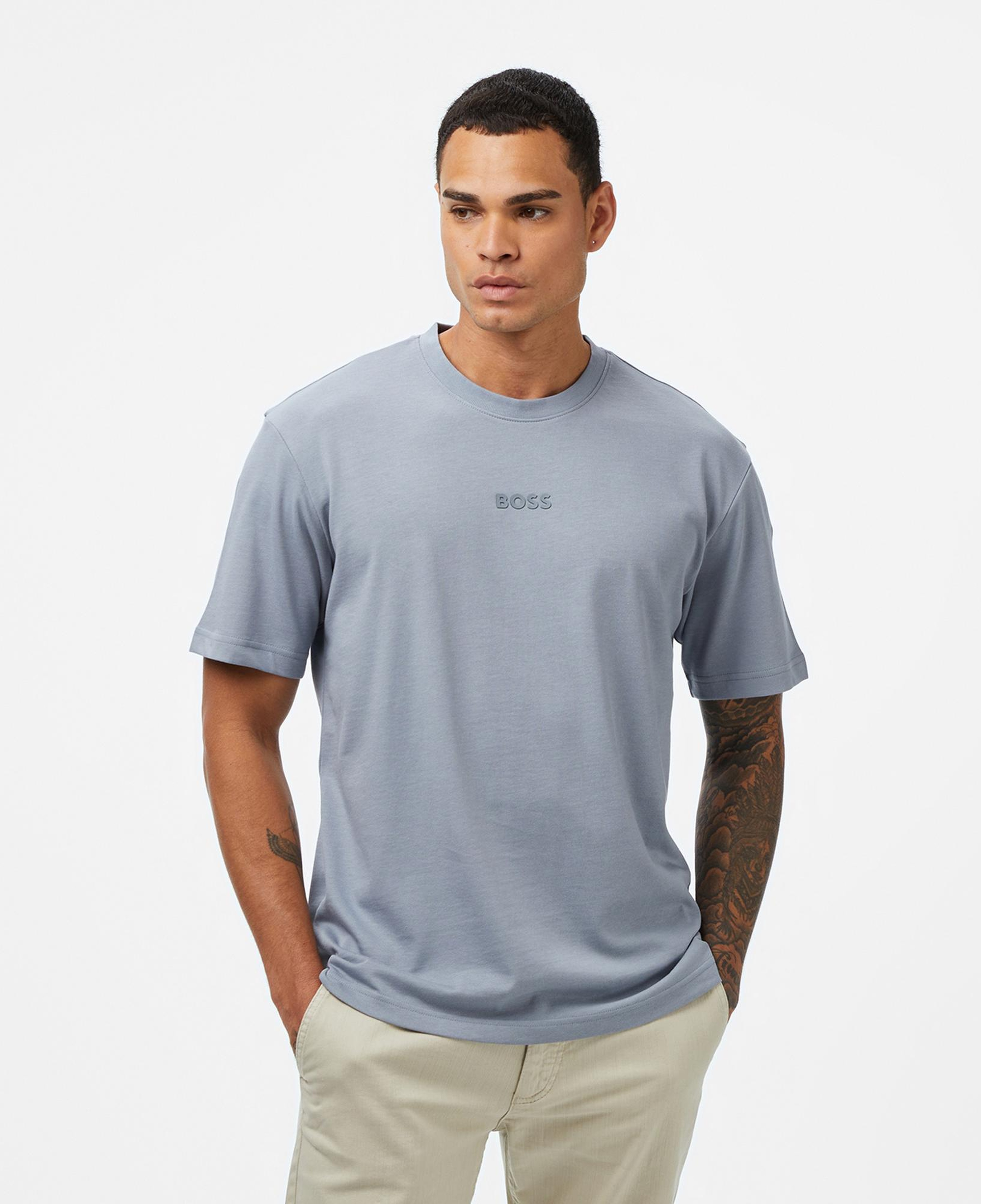 Boss Erkek Koyu Gri T-Shirt