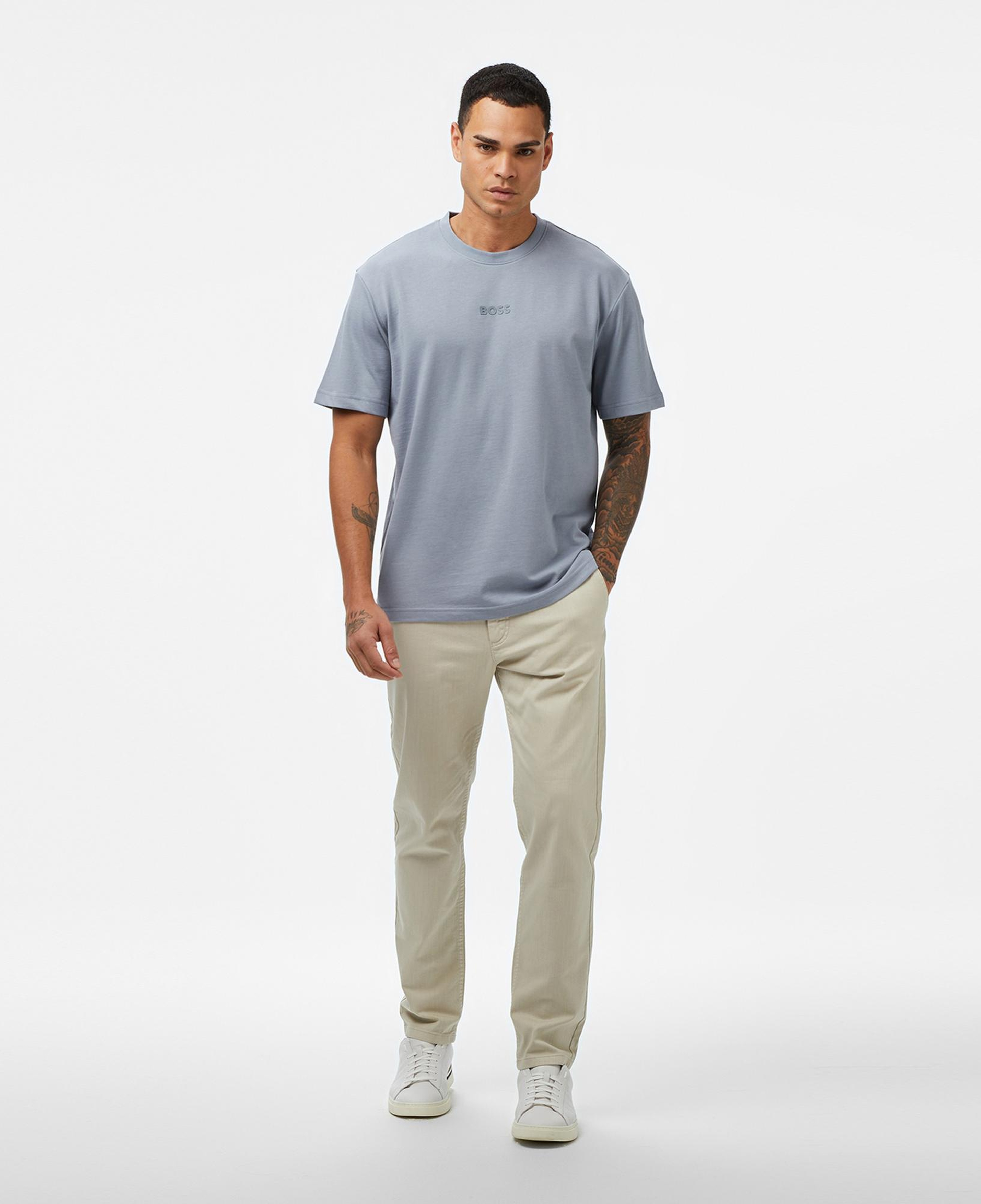 Boss Erkek Koyu Gri T-Shirt