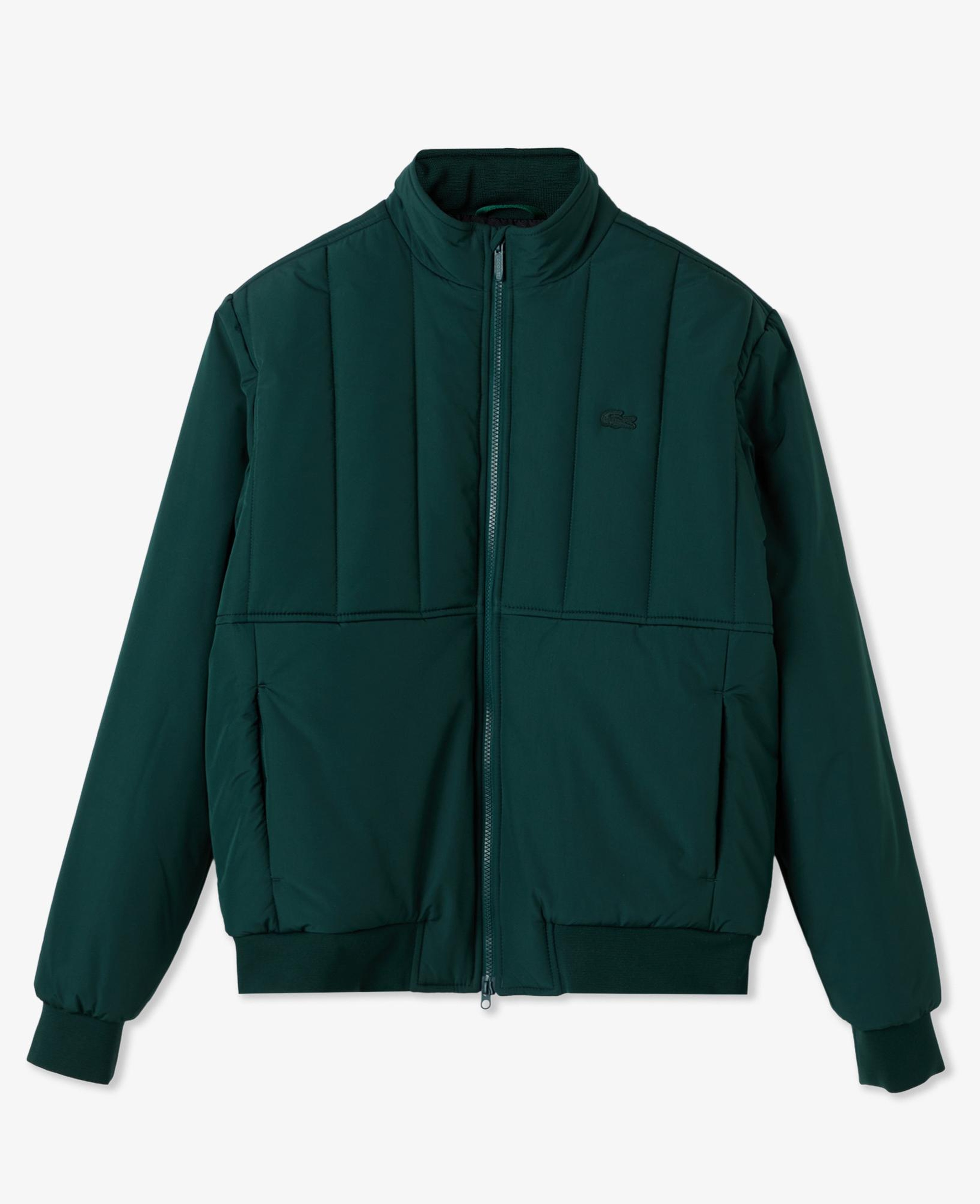 Lacoste Erkek Dik Yaka Koyu Yeşil Mont