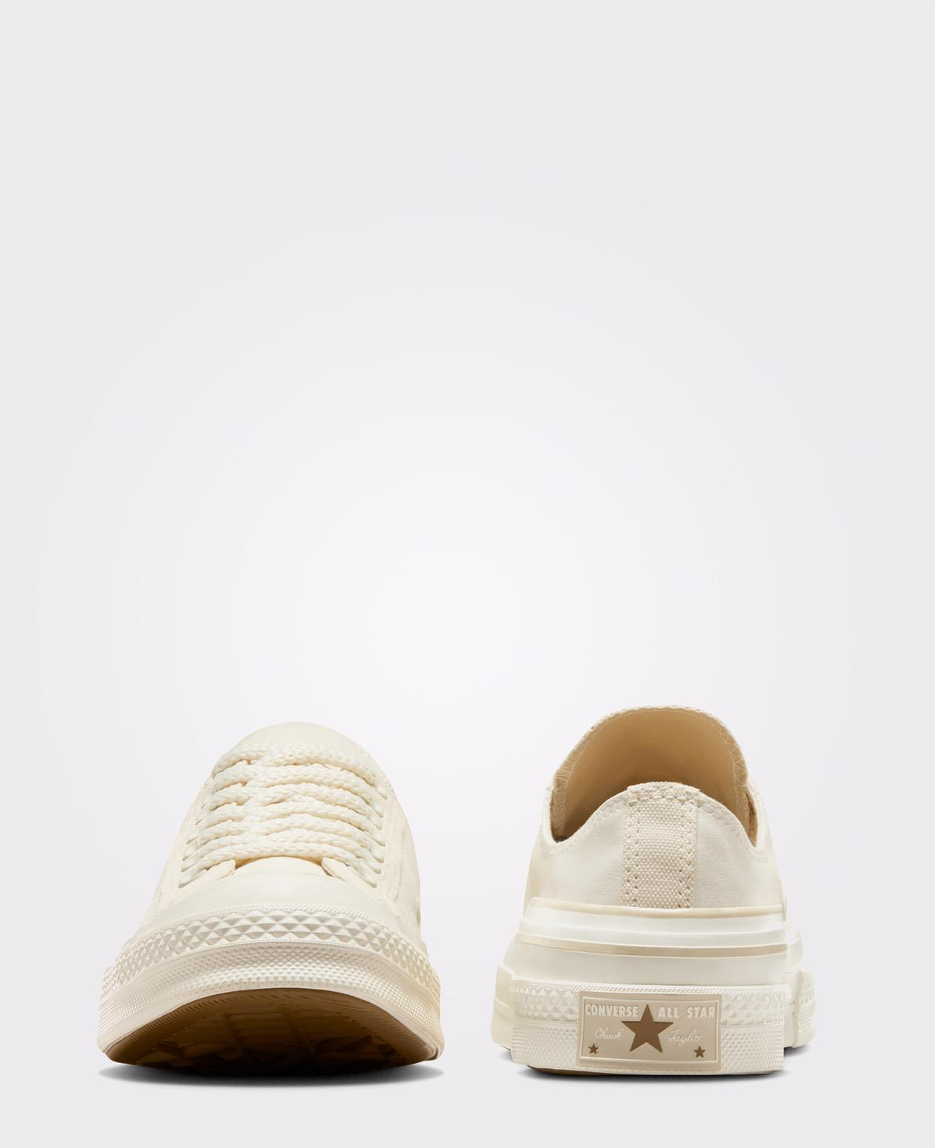 Converse Chuck 70 Hacked Heel Unisex Krem Platform Sneaker