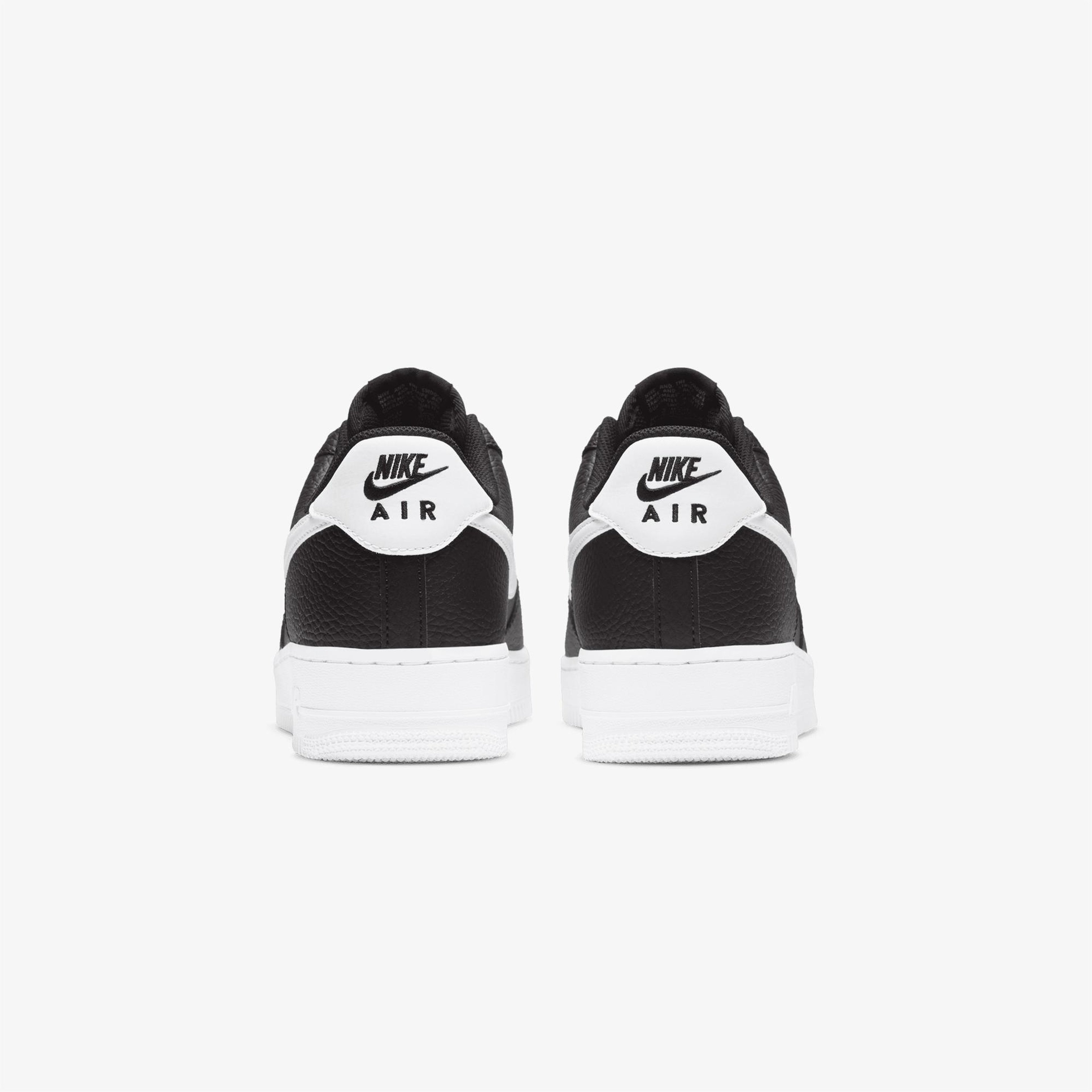 Nike Air Force 1 '07 Erkek Siyah Spor Ayakkabı