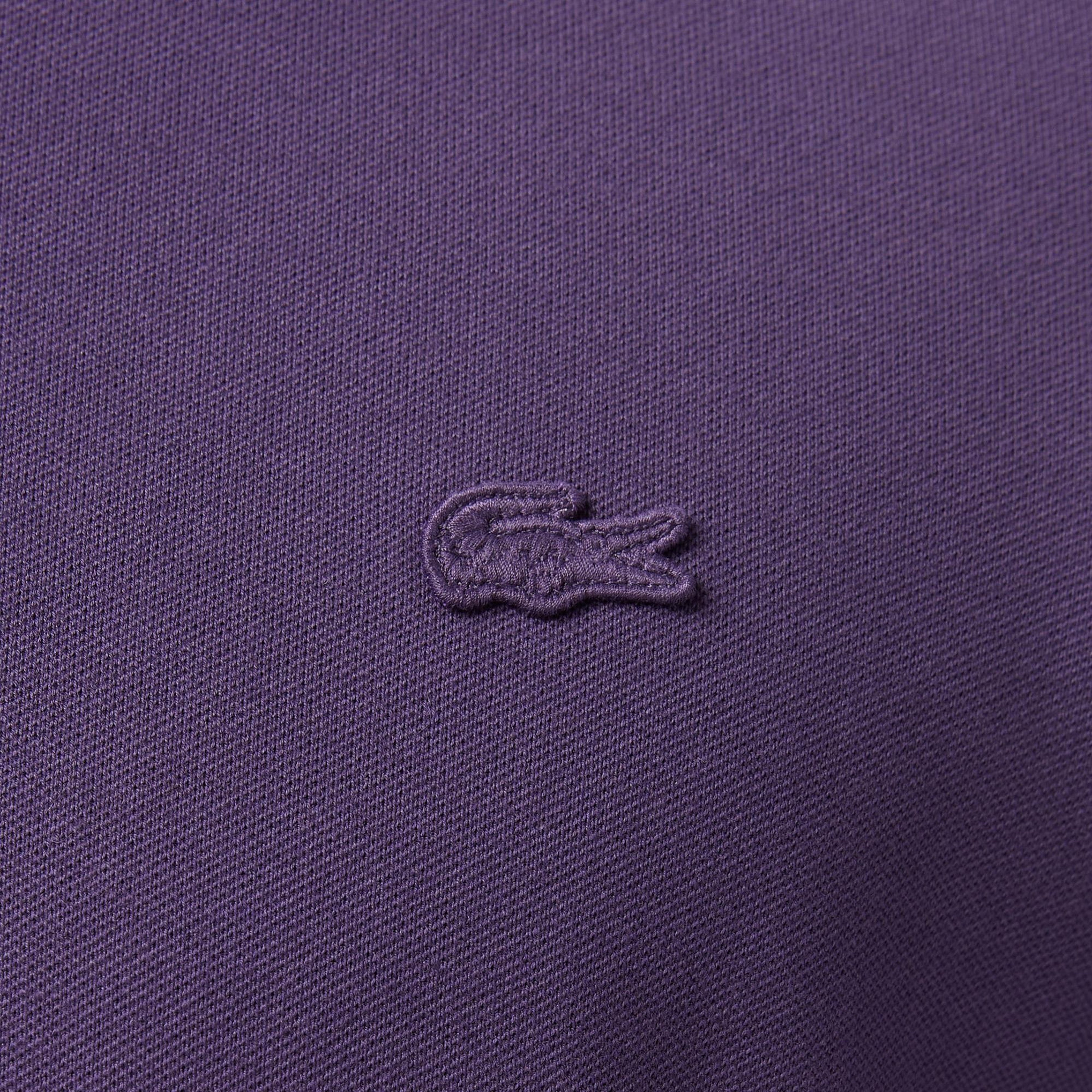Lacoste Paris Erkek Regular Fit Mor Polo