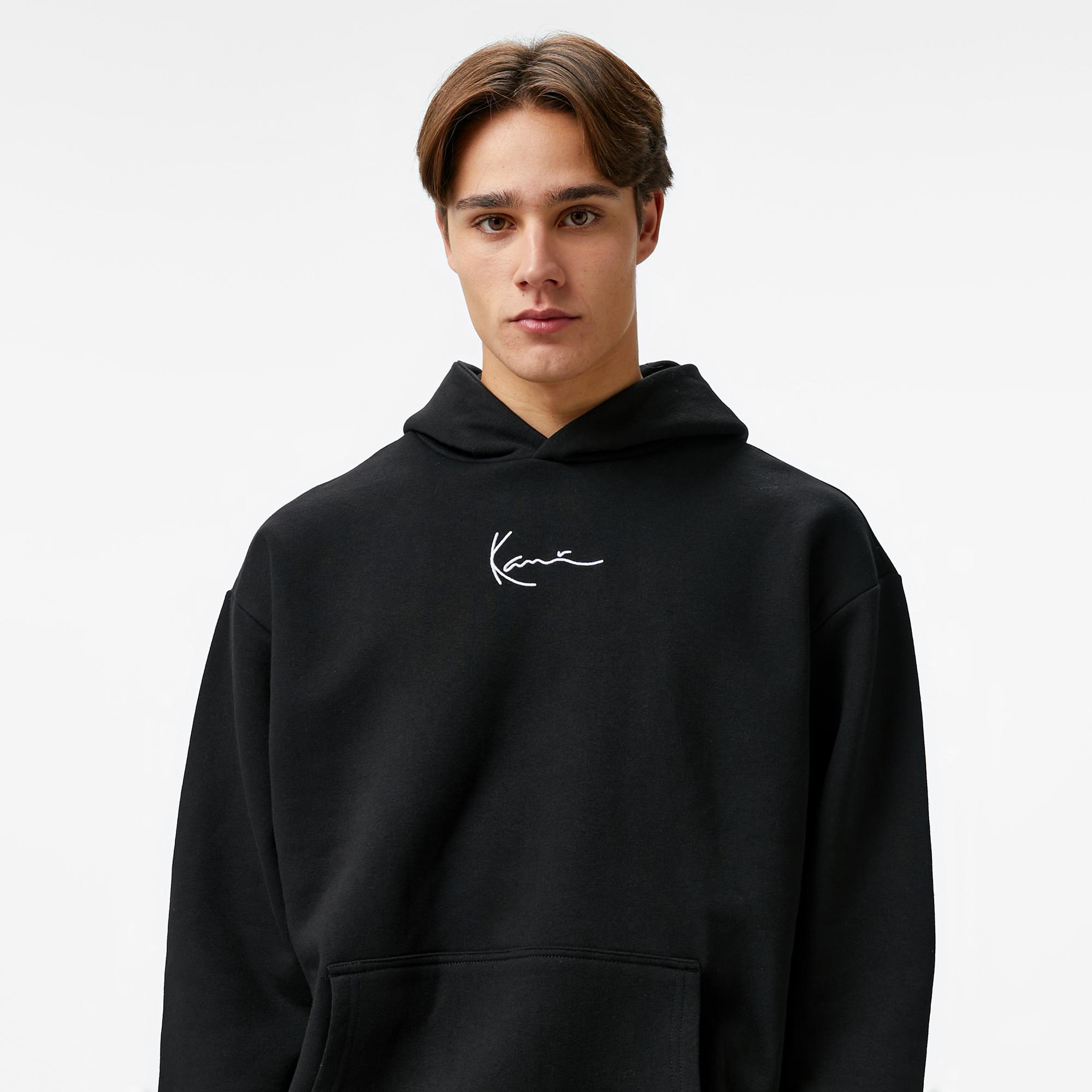 Karl Kani Small Signature Essential Erkek Siyah Sweatshirt