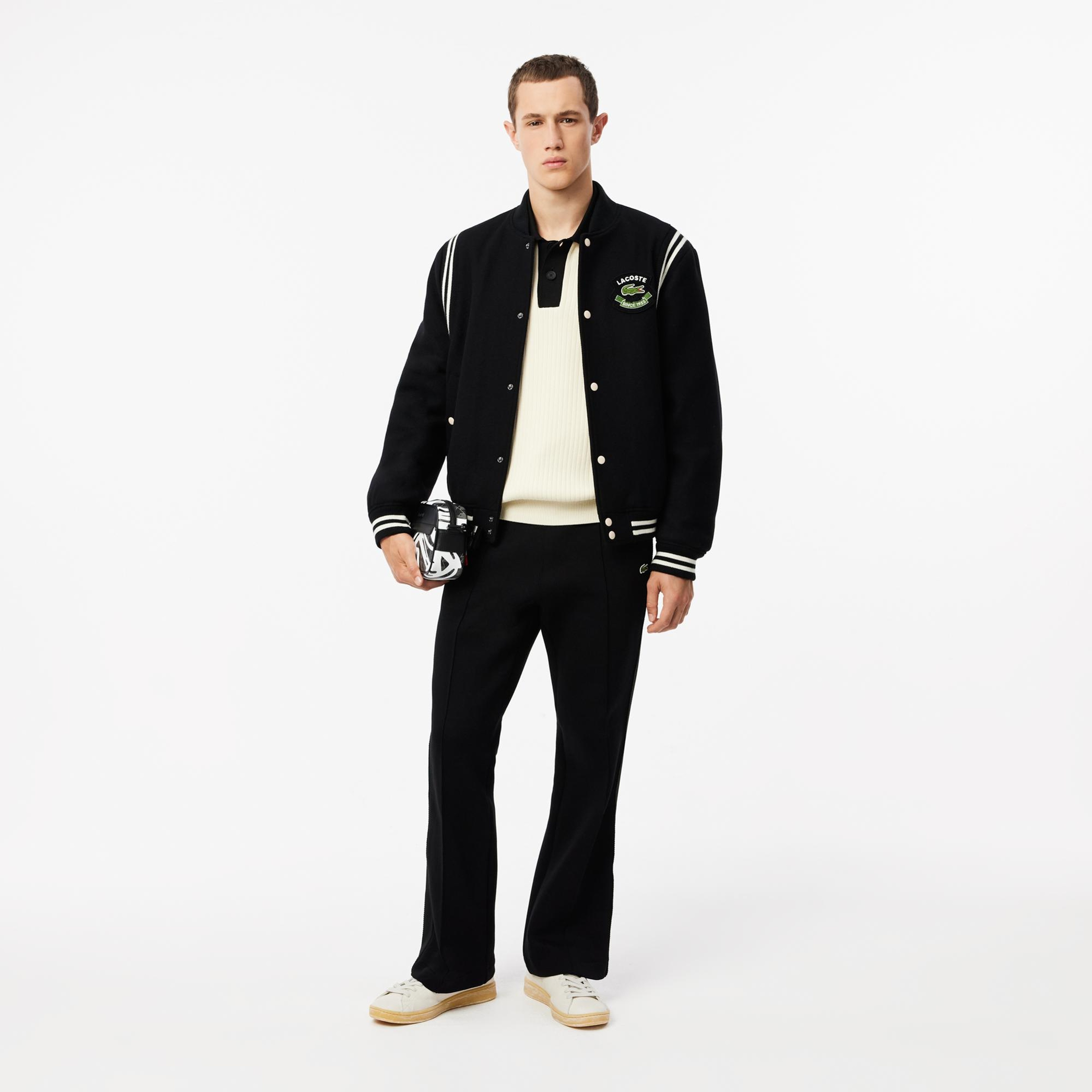 Lacoste Erkek Regular Fit Siyah Eşofman Altı