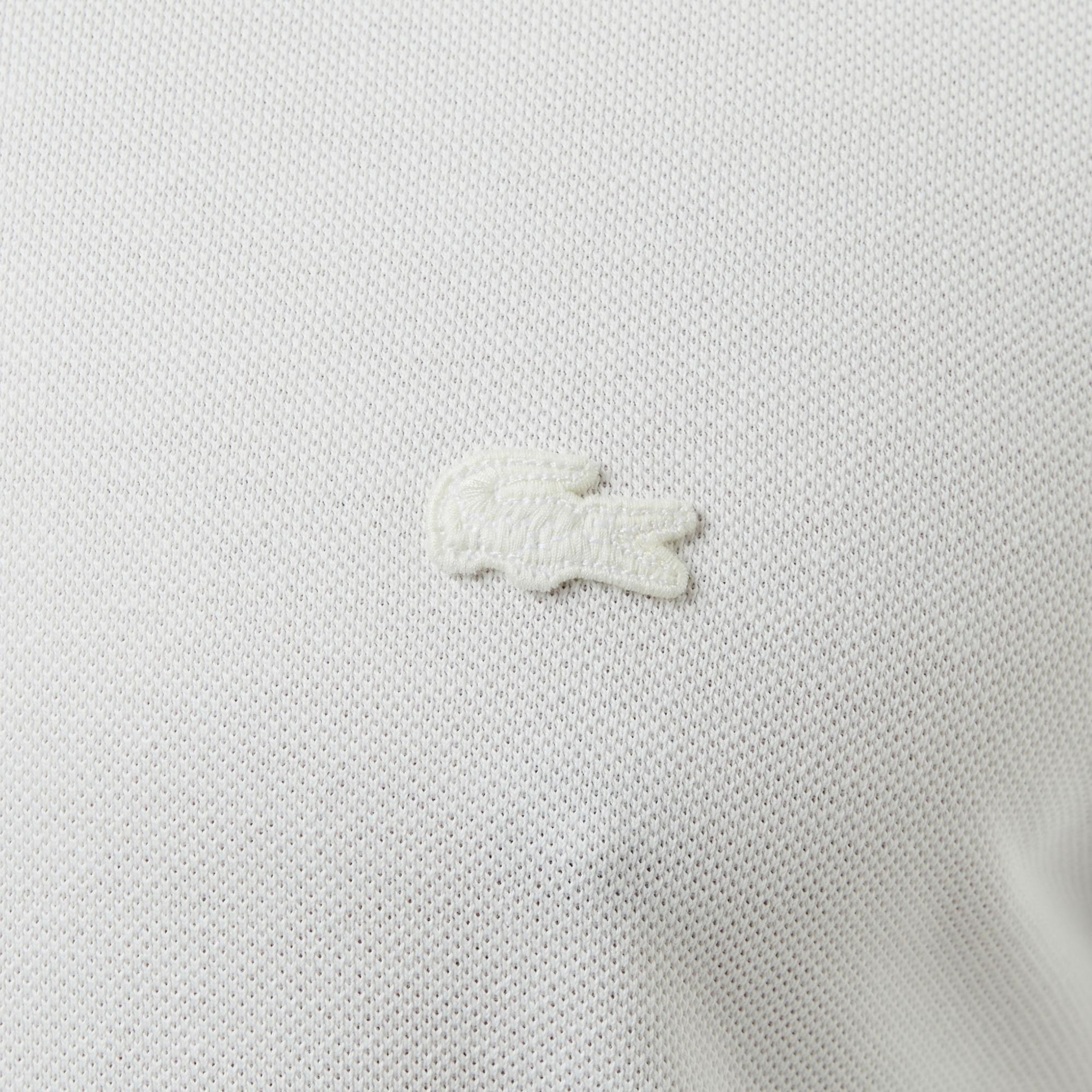 Lacoste Erkek Regular Fit Renk Bloklu Beyaz Polo