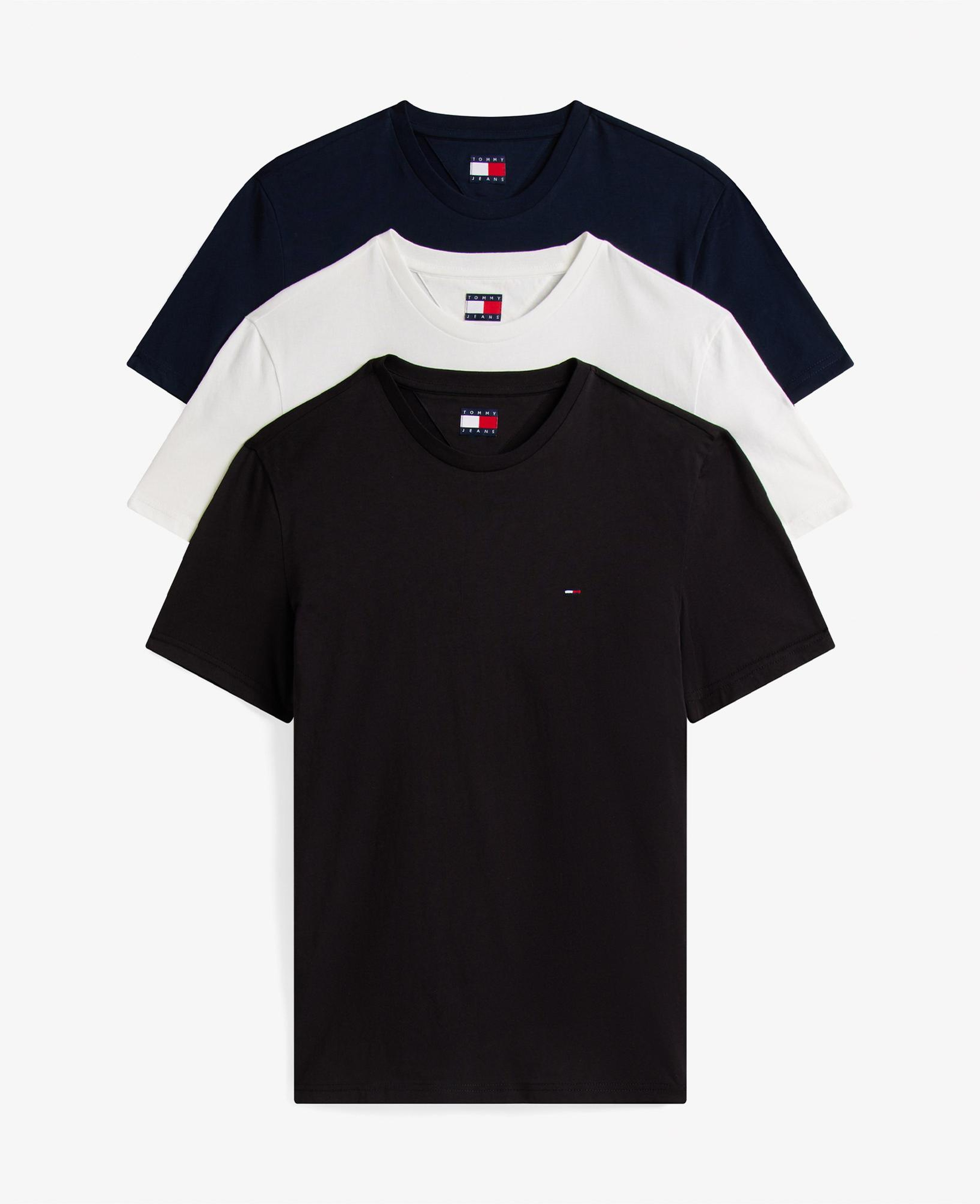 Tommy Hilfiger Classic Flag Erkek Renkli T-Shirt