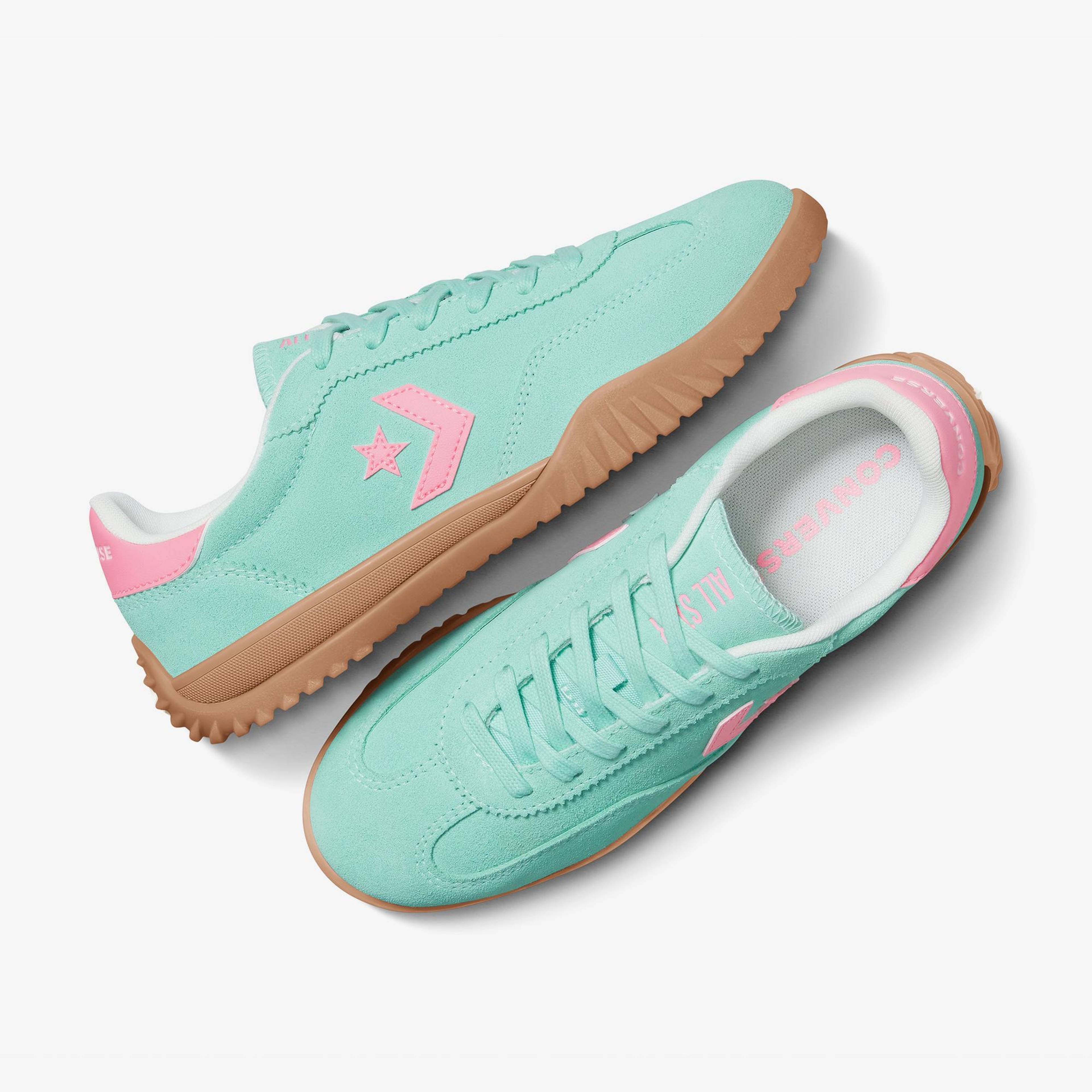 Converse Run Star Trainer Suede Unisex Mavi Sneaker