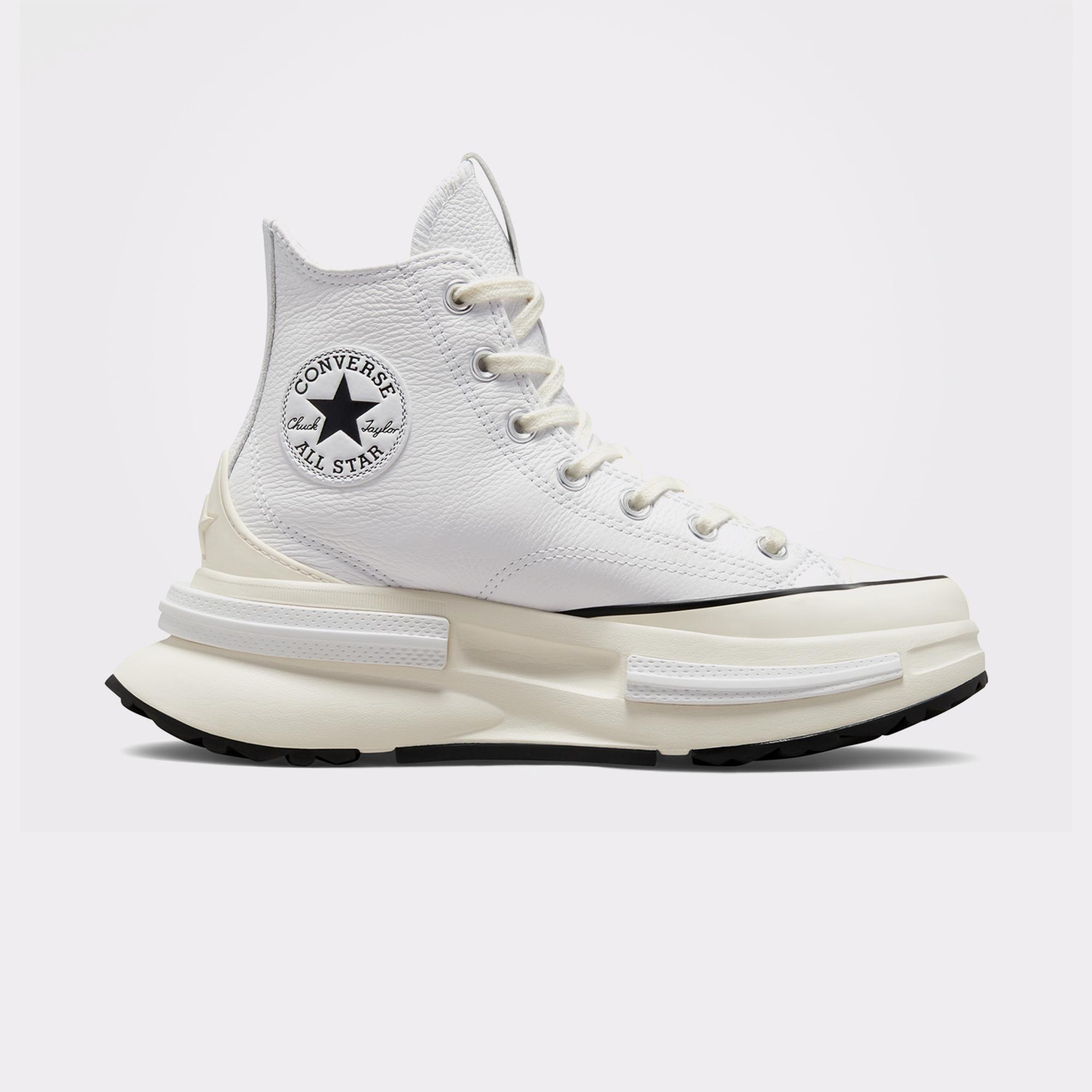 Converse Run Star Legacy Cx Foundational Unisex Beyaz Deri Platform Sneaker