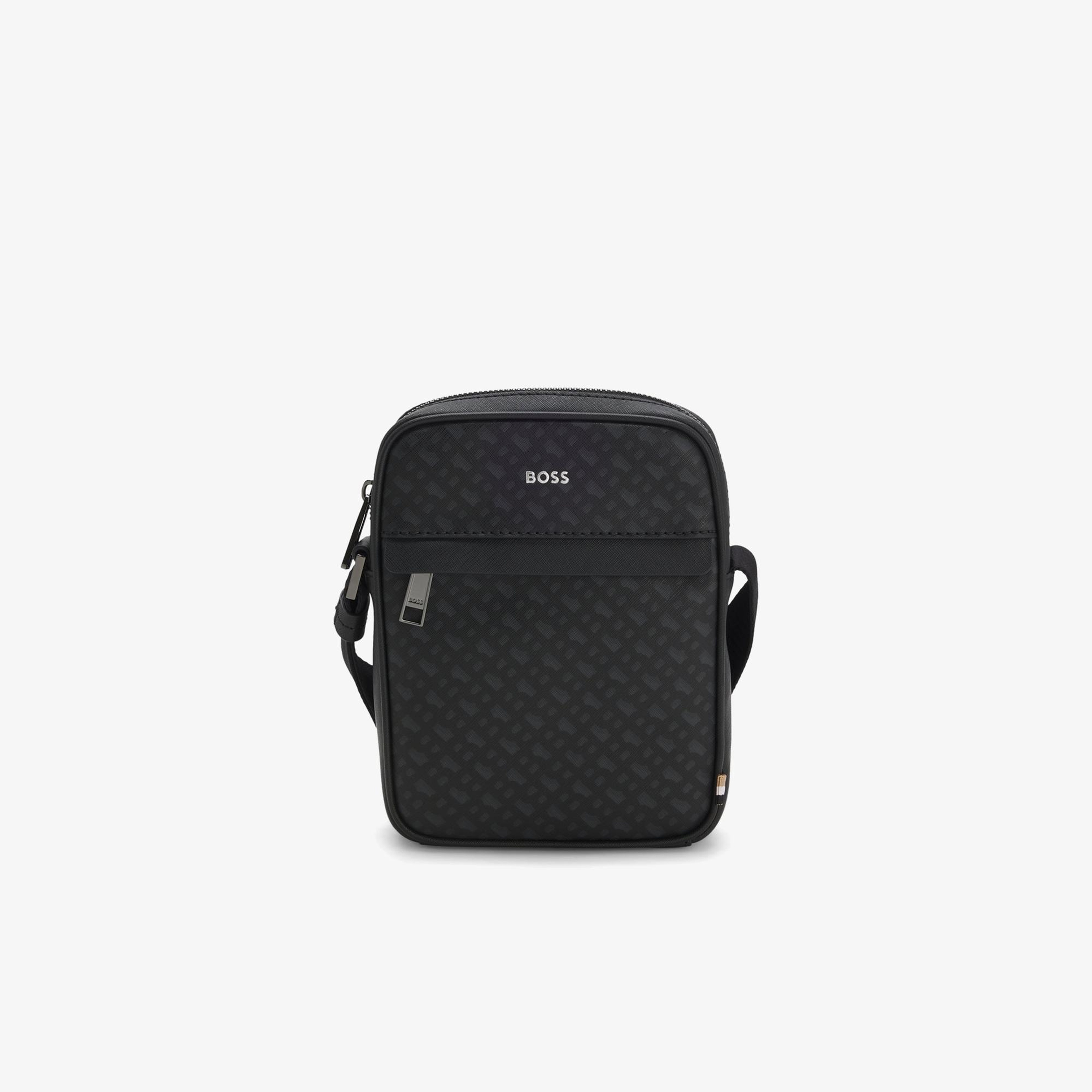 Boss Zair Erkek Siyah Çapraz Çanta