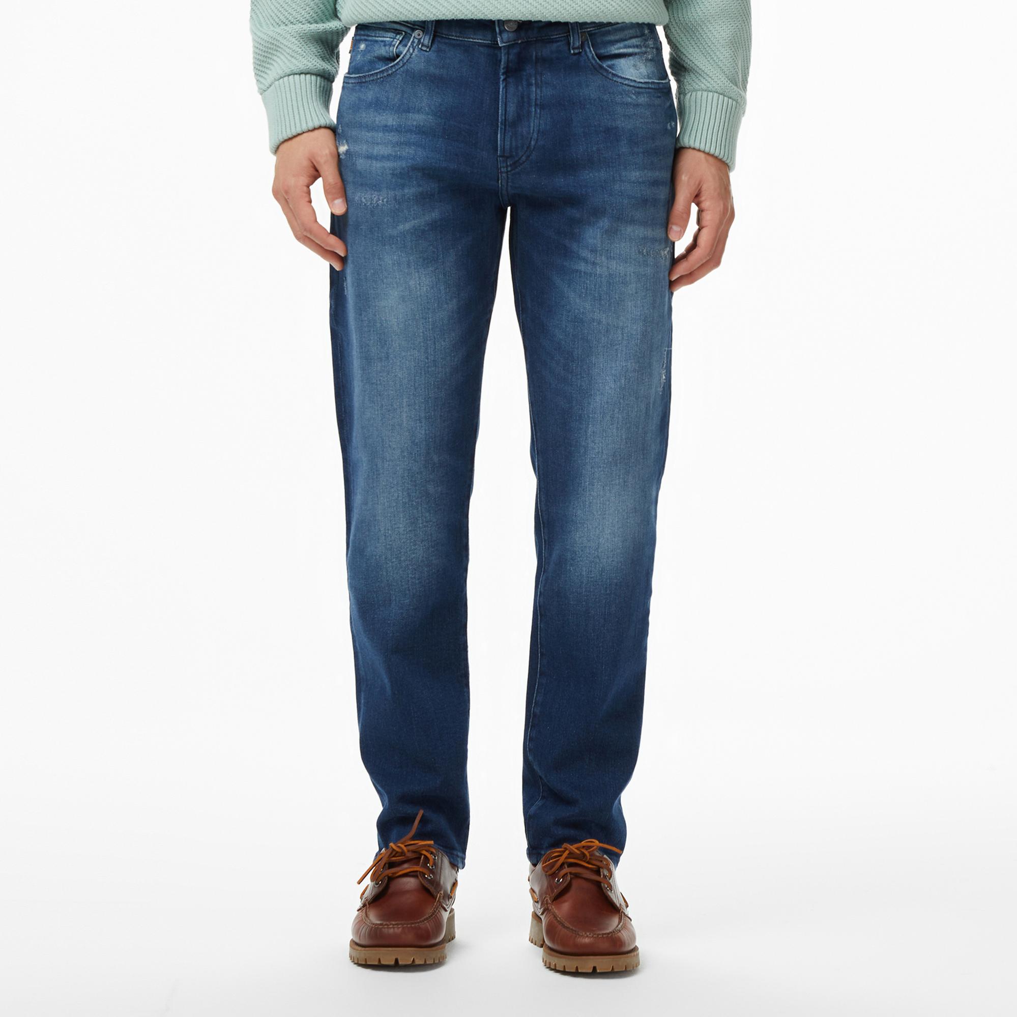 Boss Maine Erkek Mavi Jean