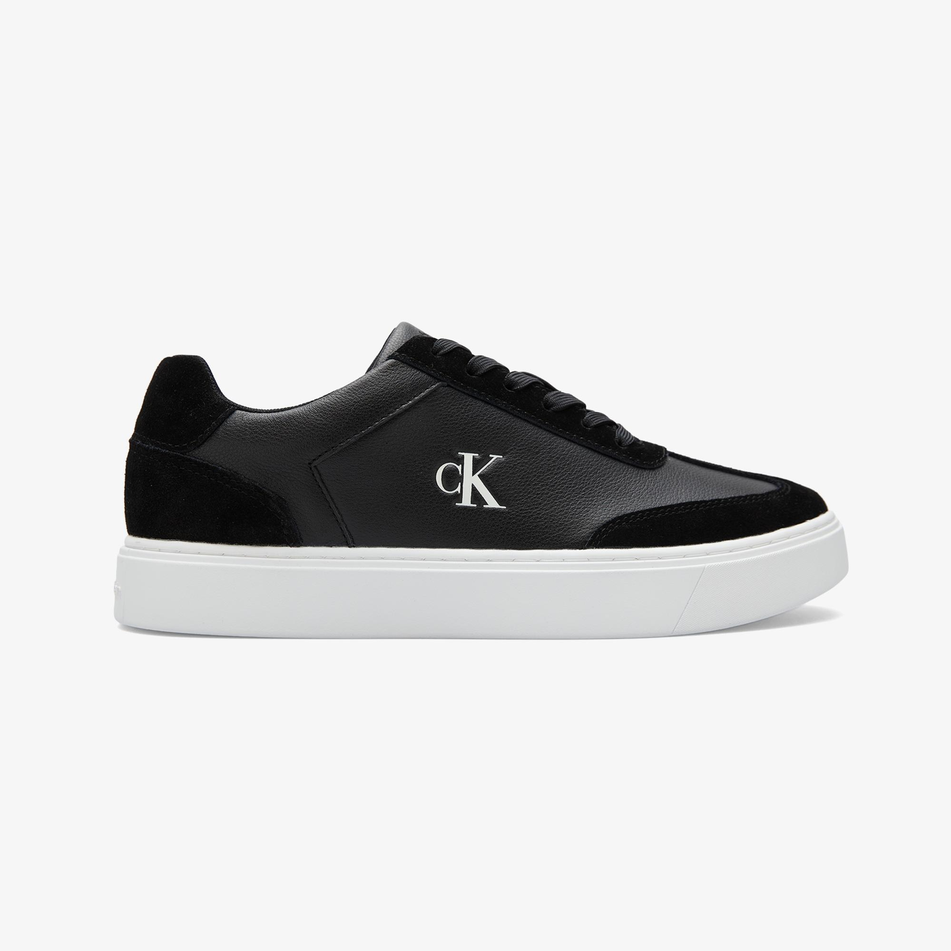 Calvin Klein Classic Cupsole Lace Up Erkek Siyah Sneaker