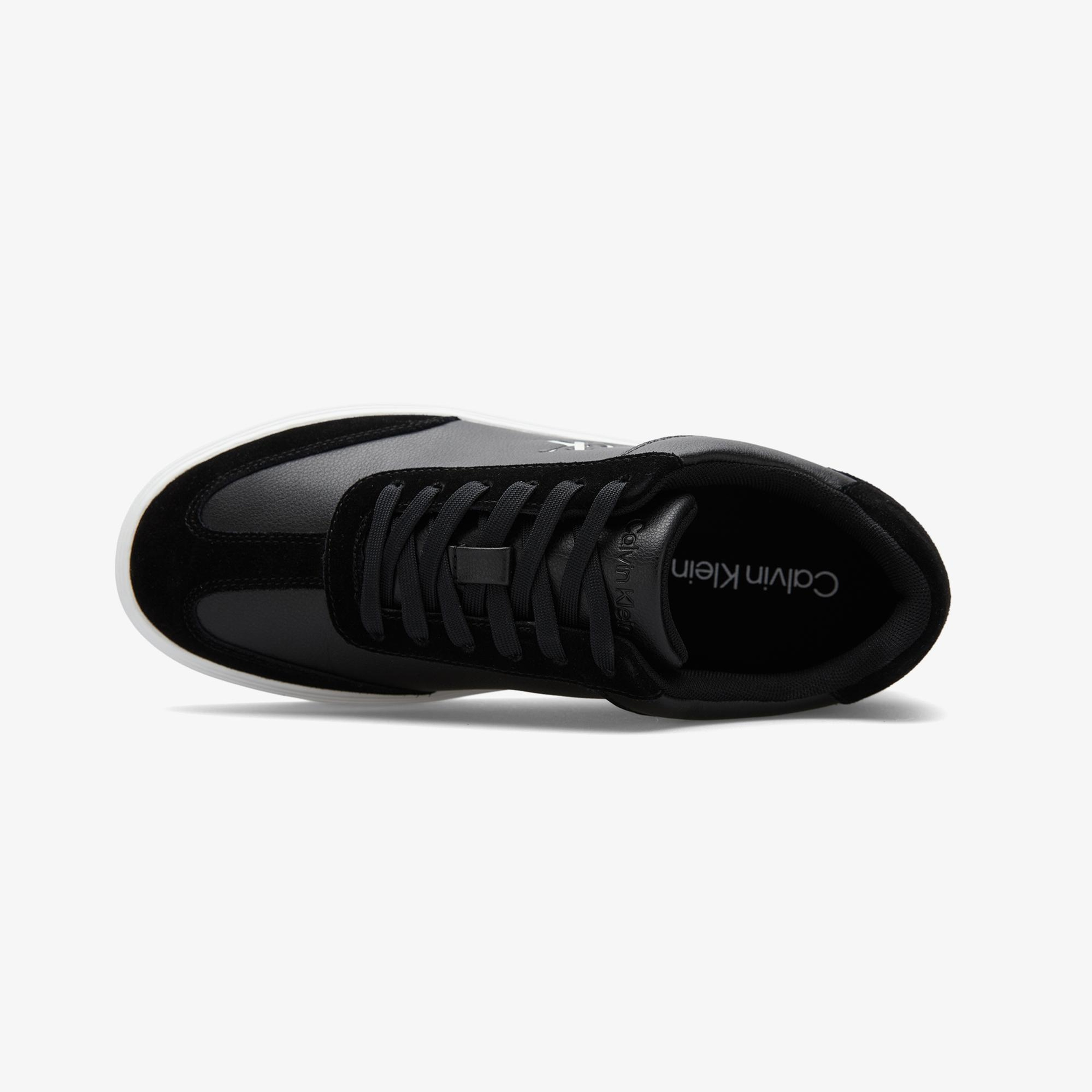 Calvin Klein Classic Cupsole Lace Up Erkek Siyah Sneaker