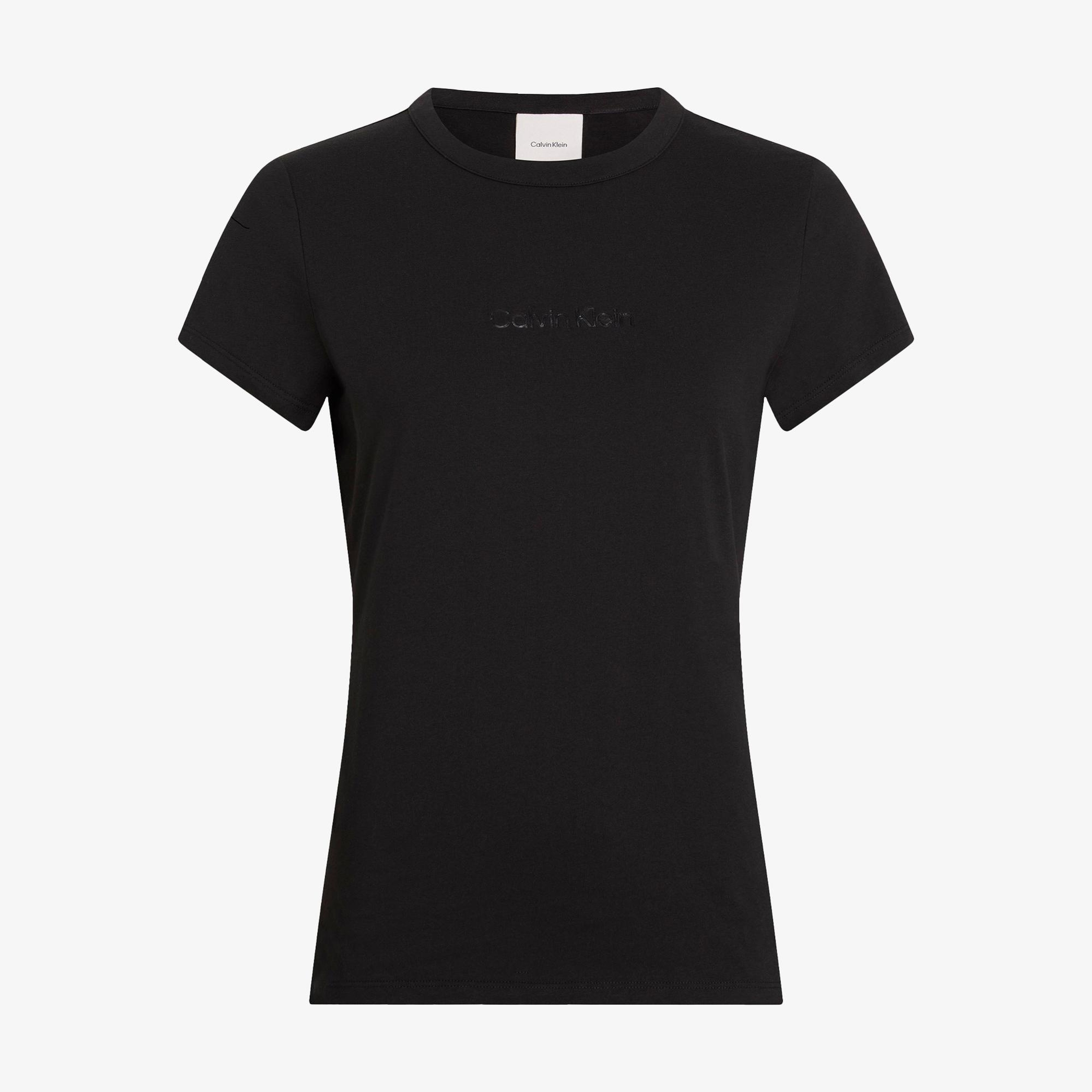 Calvin Klein Kadın Siyah T-Shirt