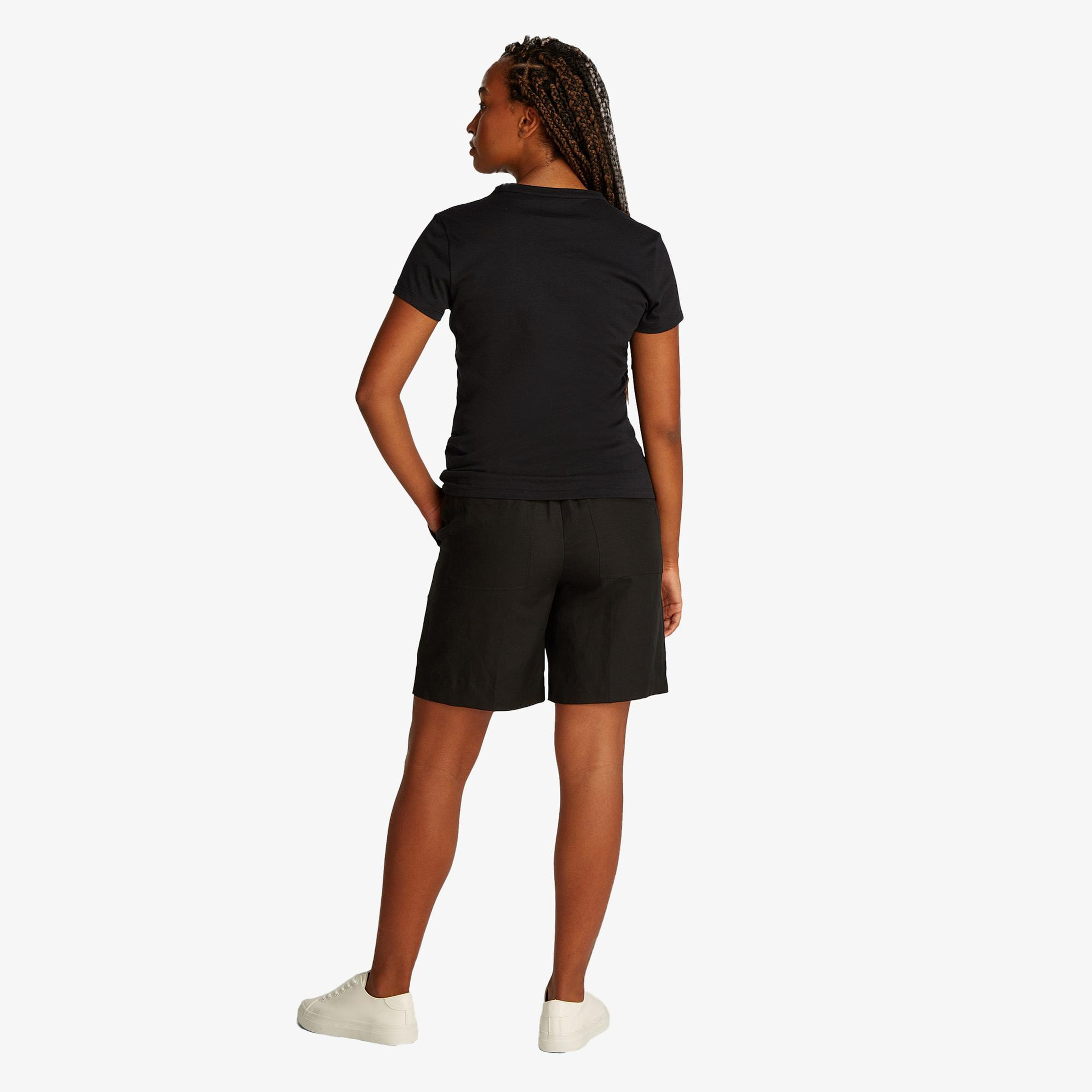 Calvin Klein Kadın Siyah T-Shirt