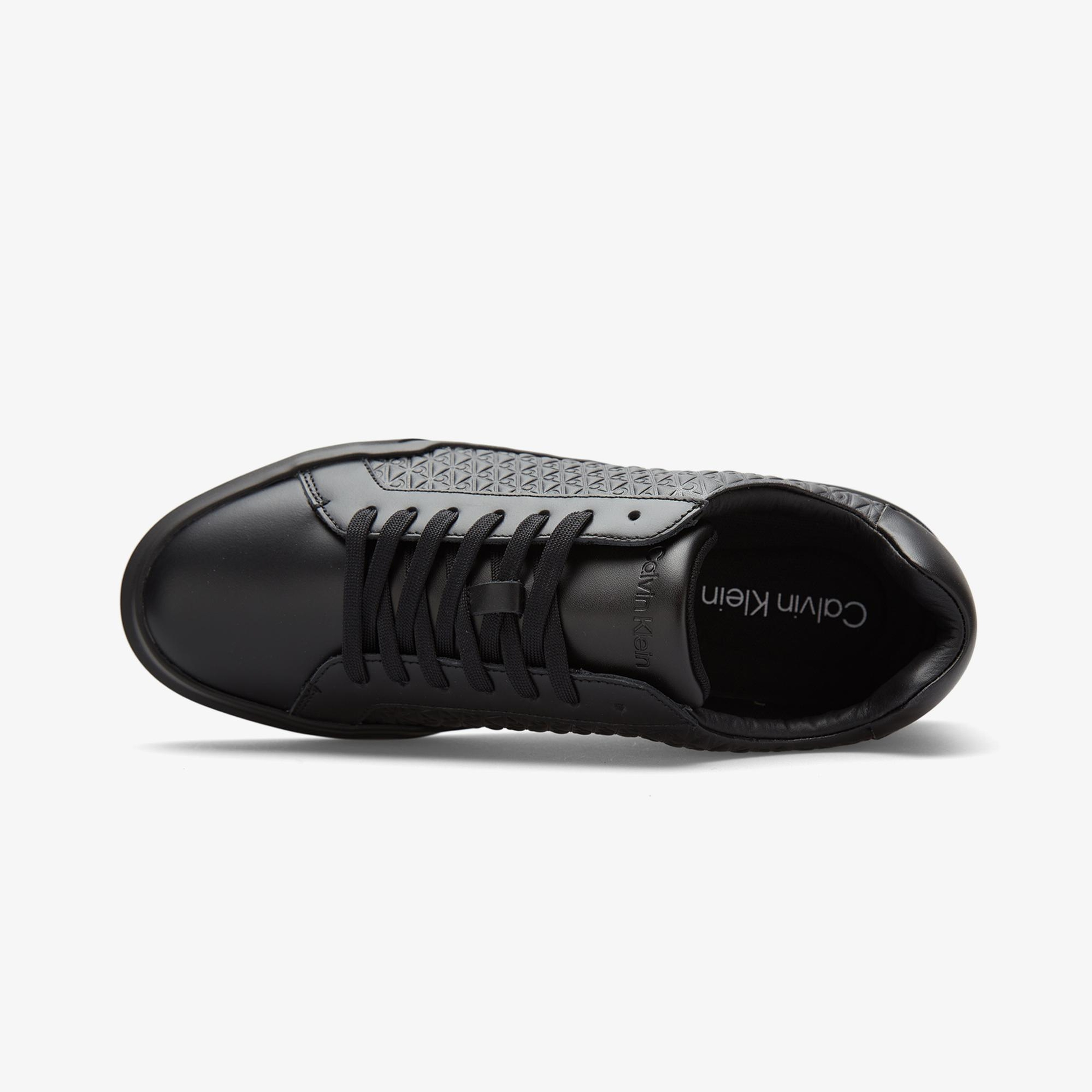 Calvin Klein Chunky Cupsole Lace Up Erkek Siyah Sneaker