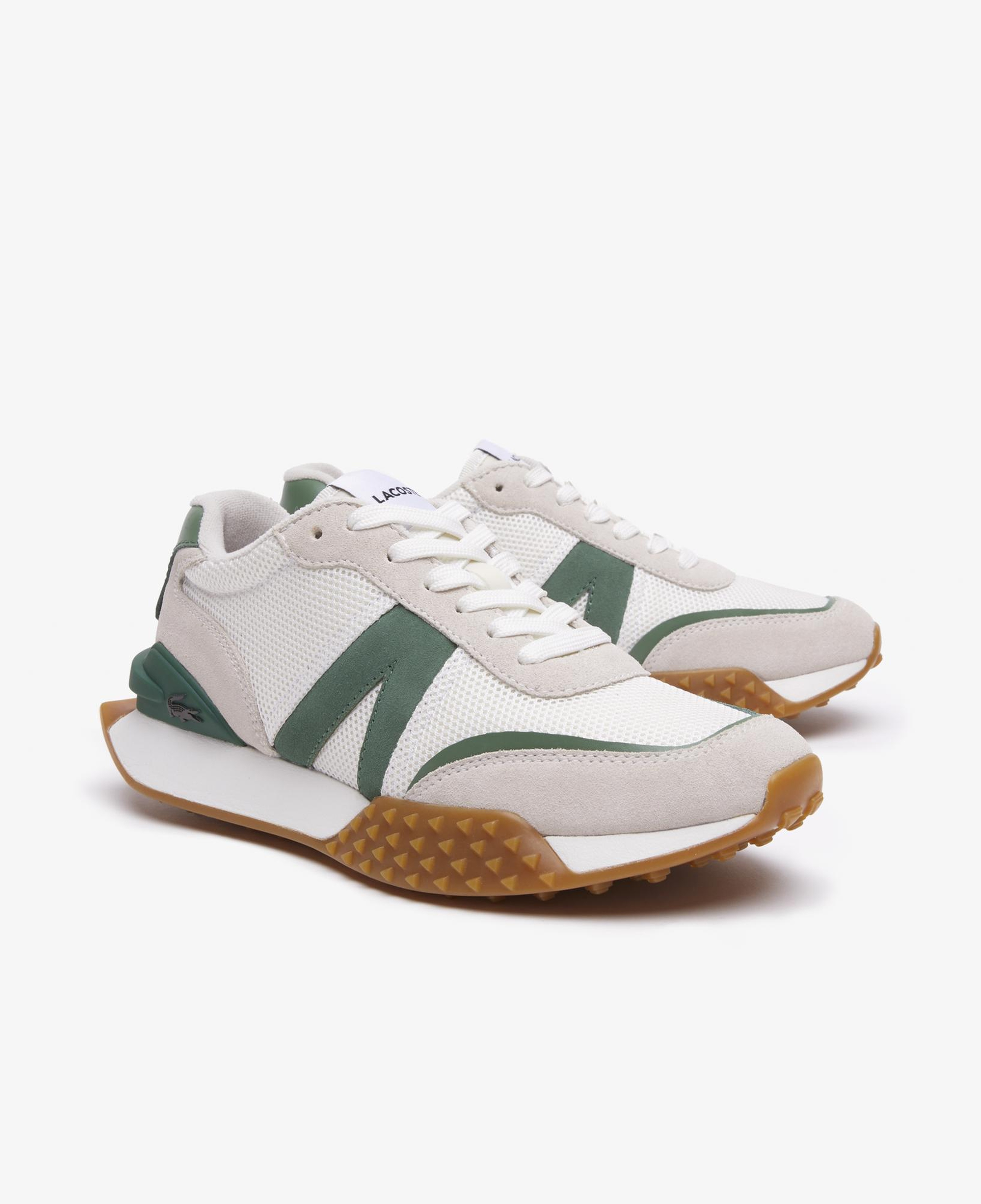 Lacoste L-Spin Deluxe Kadın Bej Sneaker