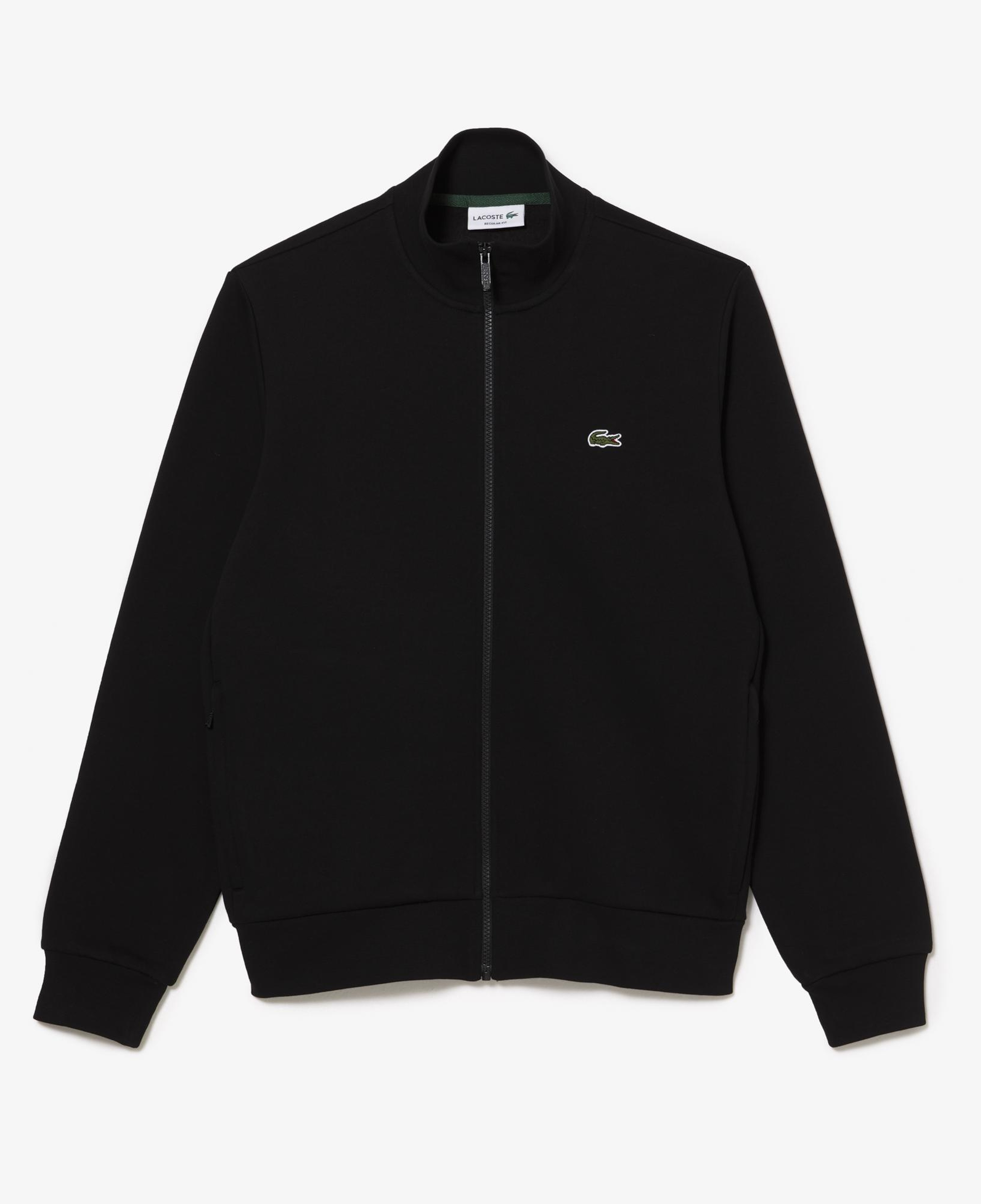 Lacoste Erkek Regular Fit Fermuarlı Siyah Sweatshirt