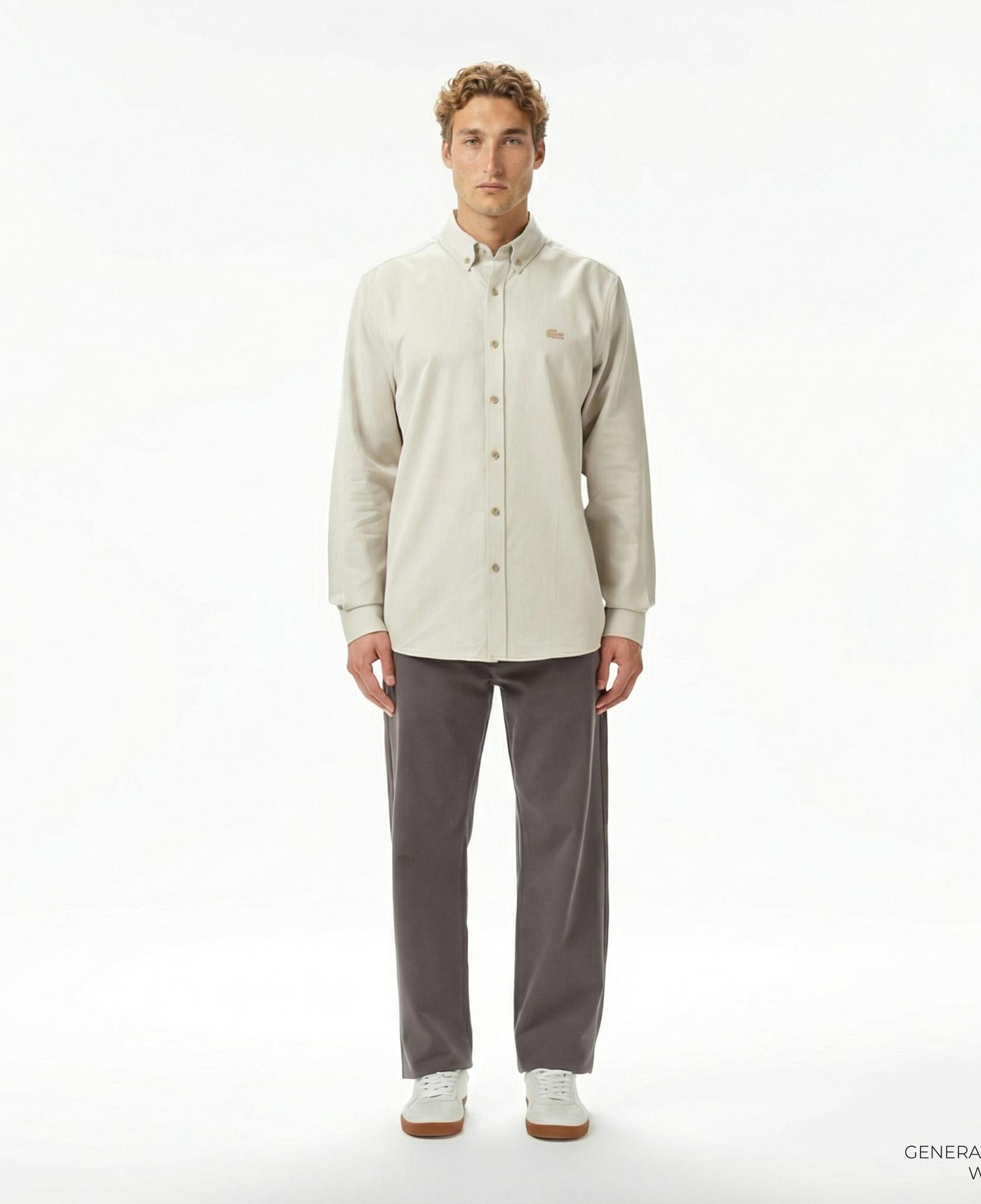 Lacoste Erkek Slim Fit Koyu Gri Pantolon