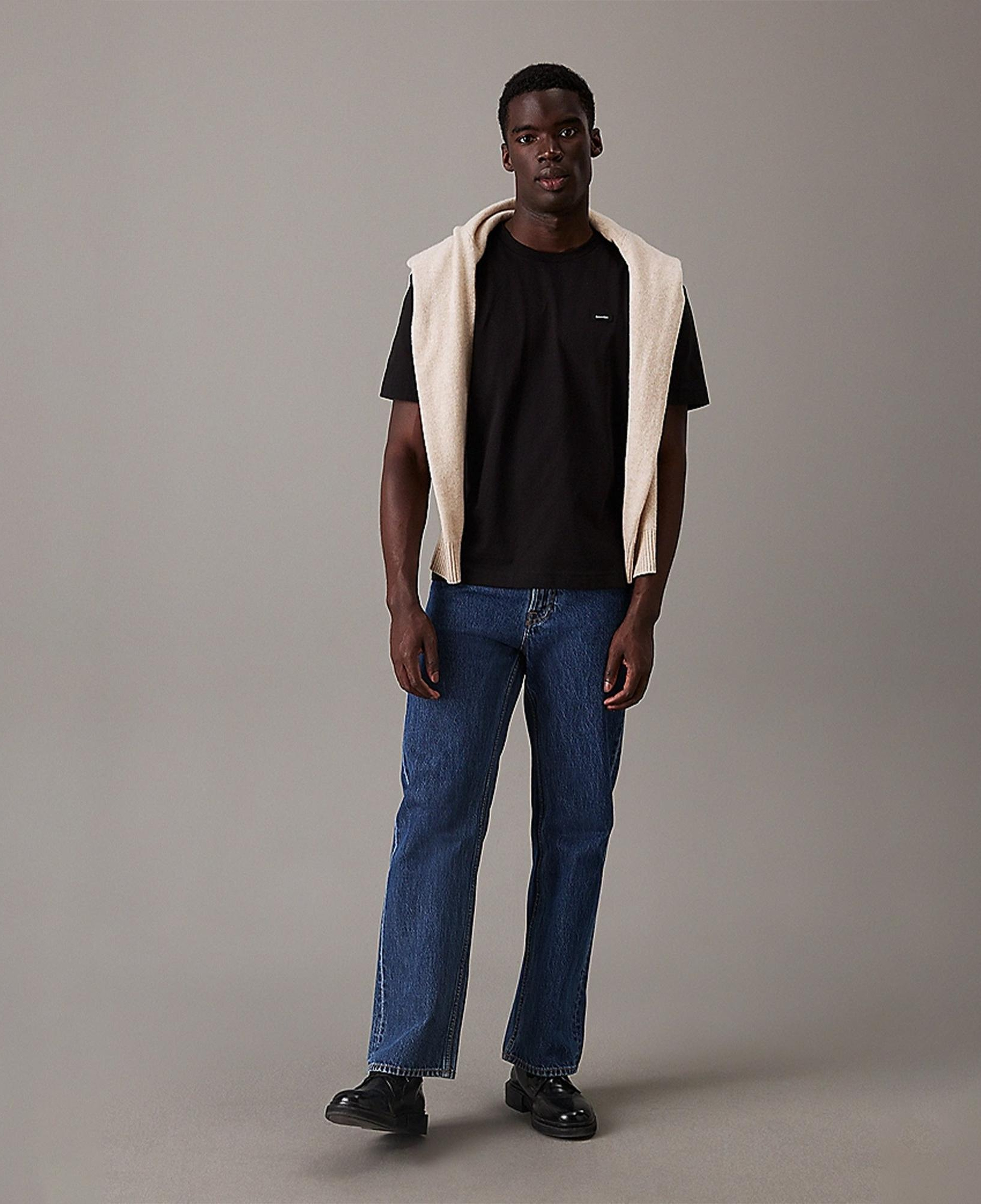 Calvin Klein Essentials Erkek Siyah T-Shirt