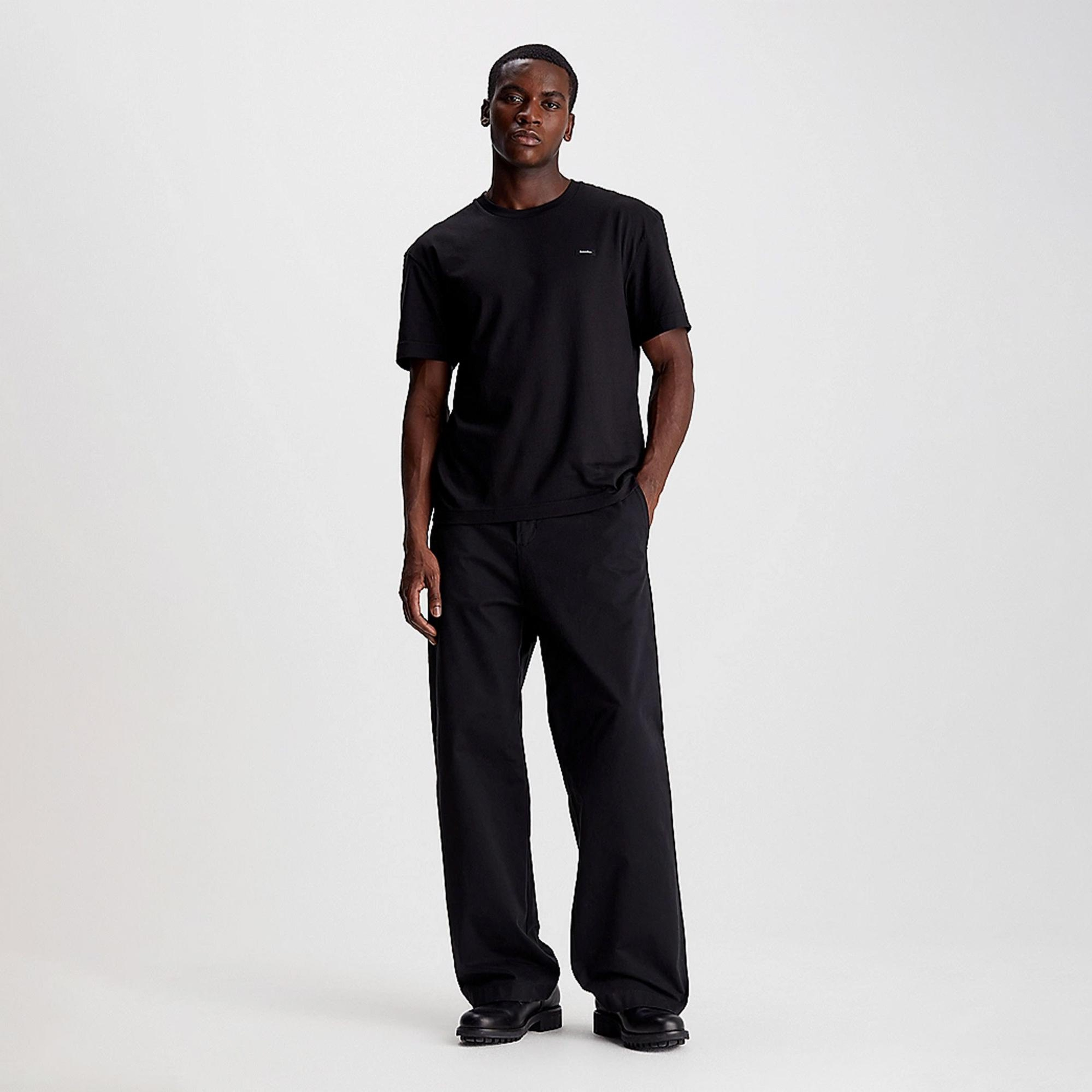 Calvin Klein Essentials Erkek Siyah T-Shirt