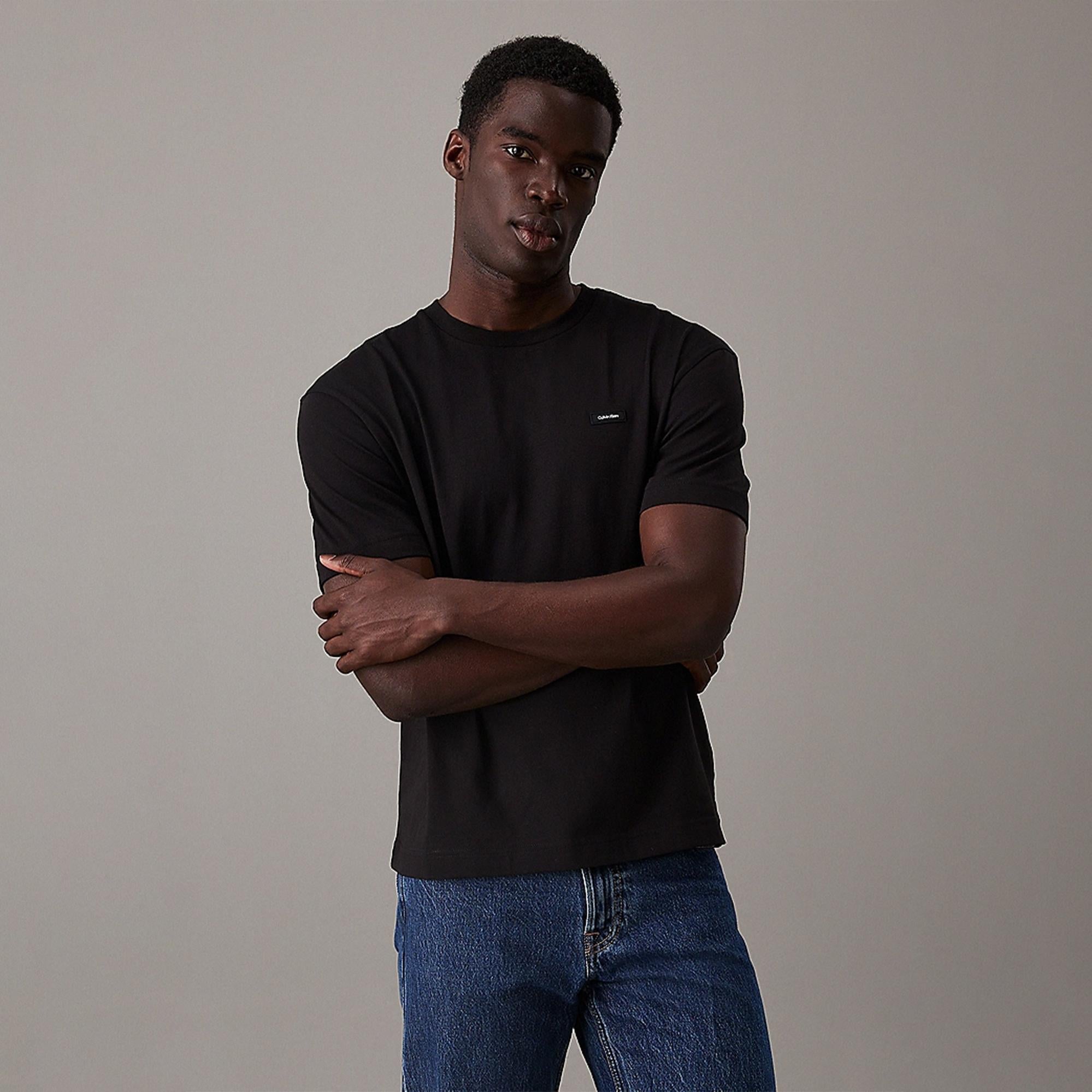 Calvin Klein Essentials Erkek Siyah T-Shirt