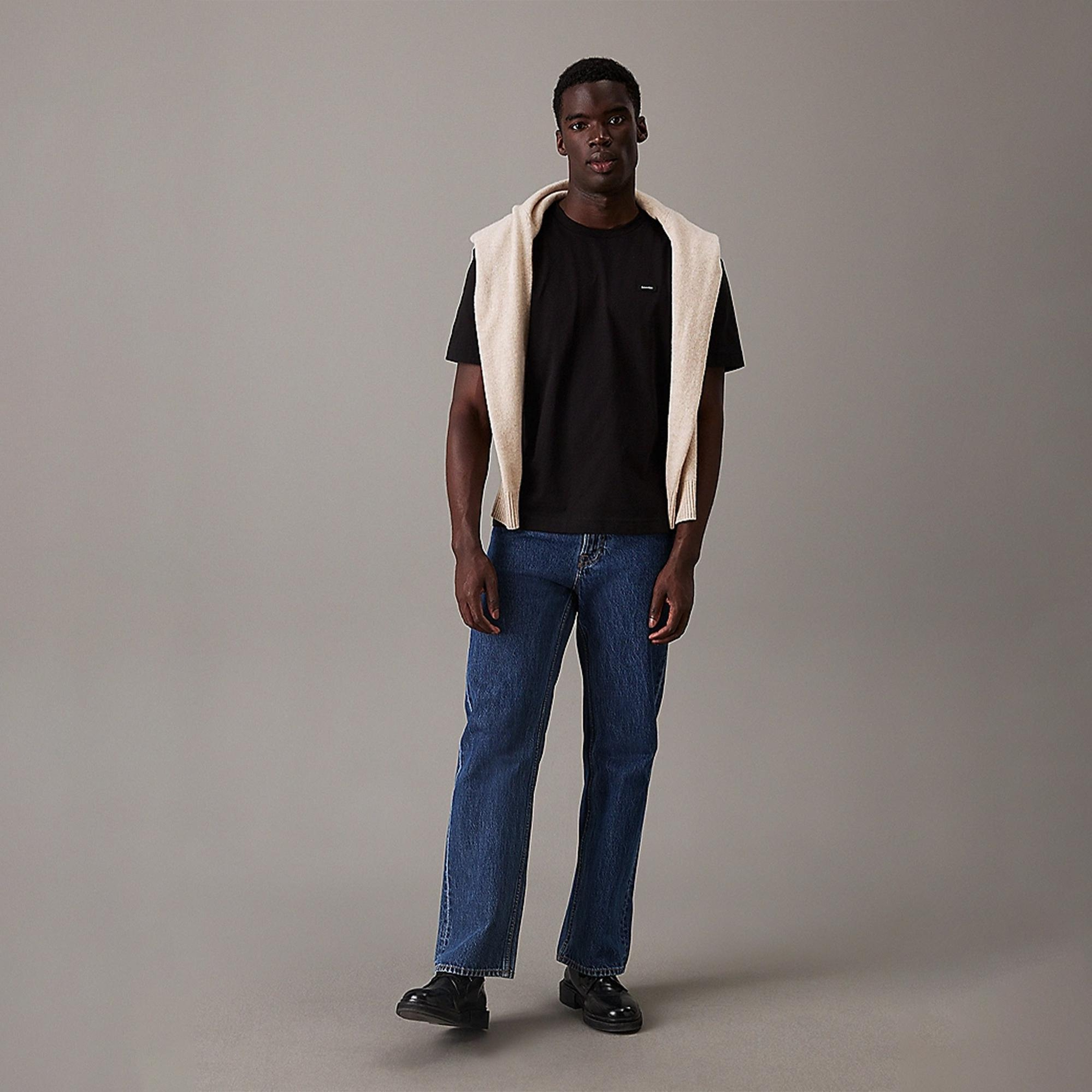 Calvin Klein Essentials Erkek Siyah T-Shirt