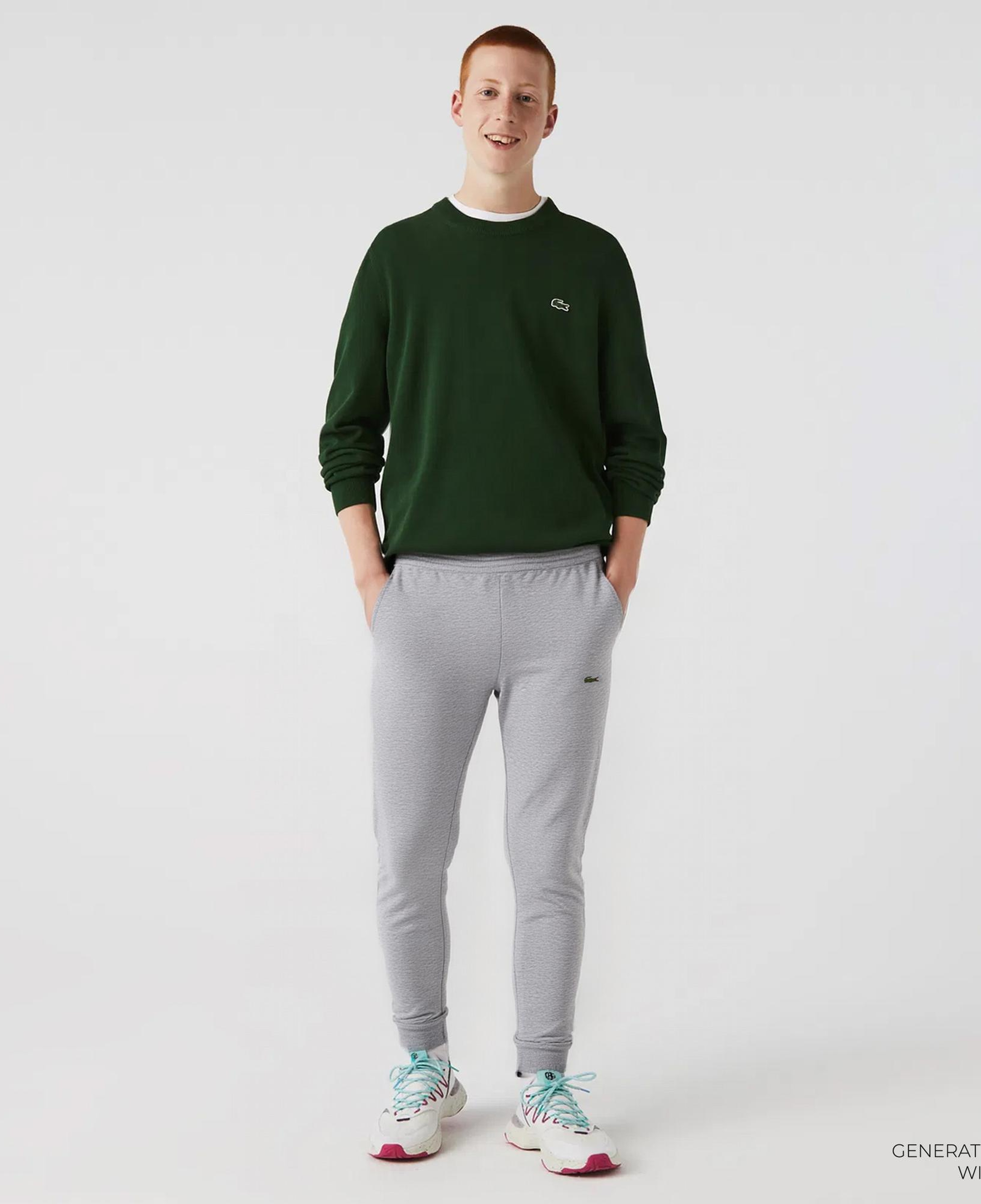 Lacoste Erkek Slim Fit Gri Eşofman Altı