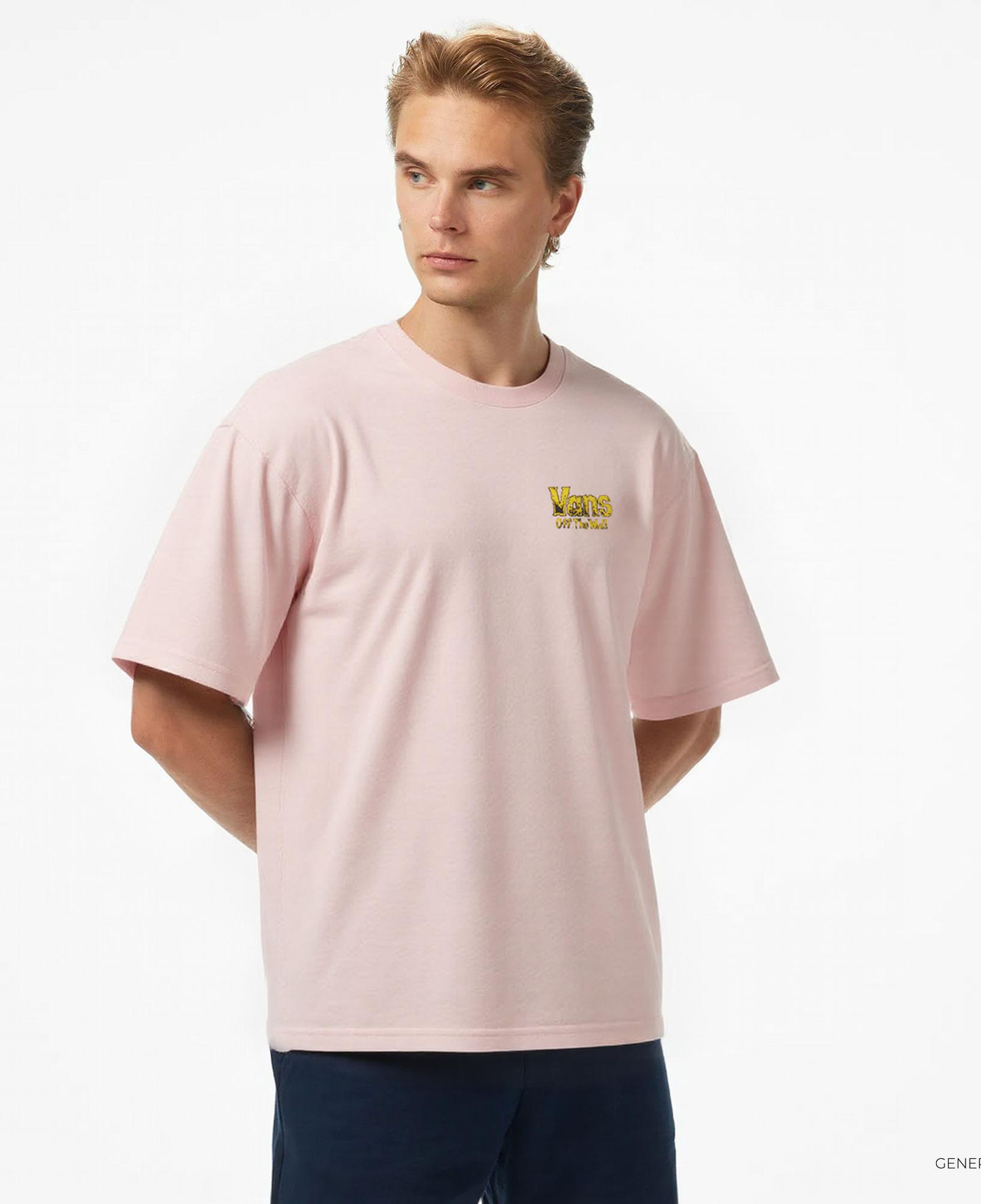 Vans Legacy Loose Fit Erkek Pembe T-Shirt
