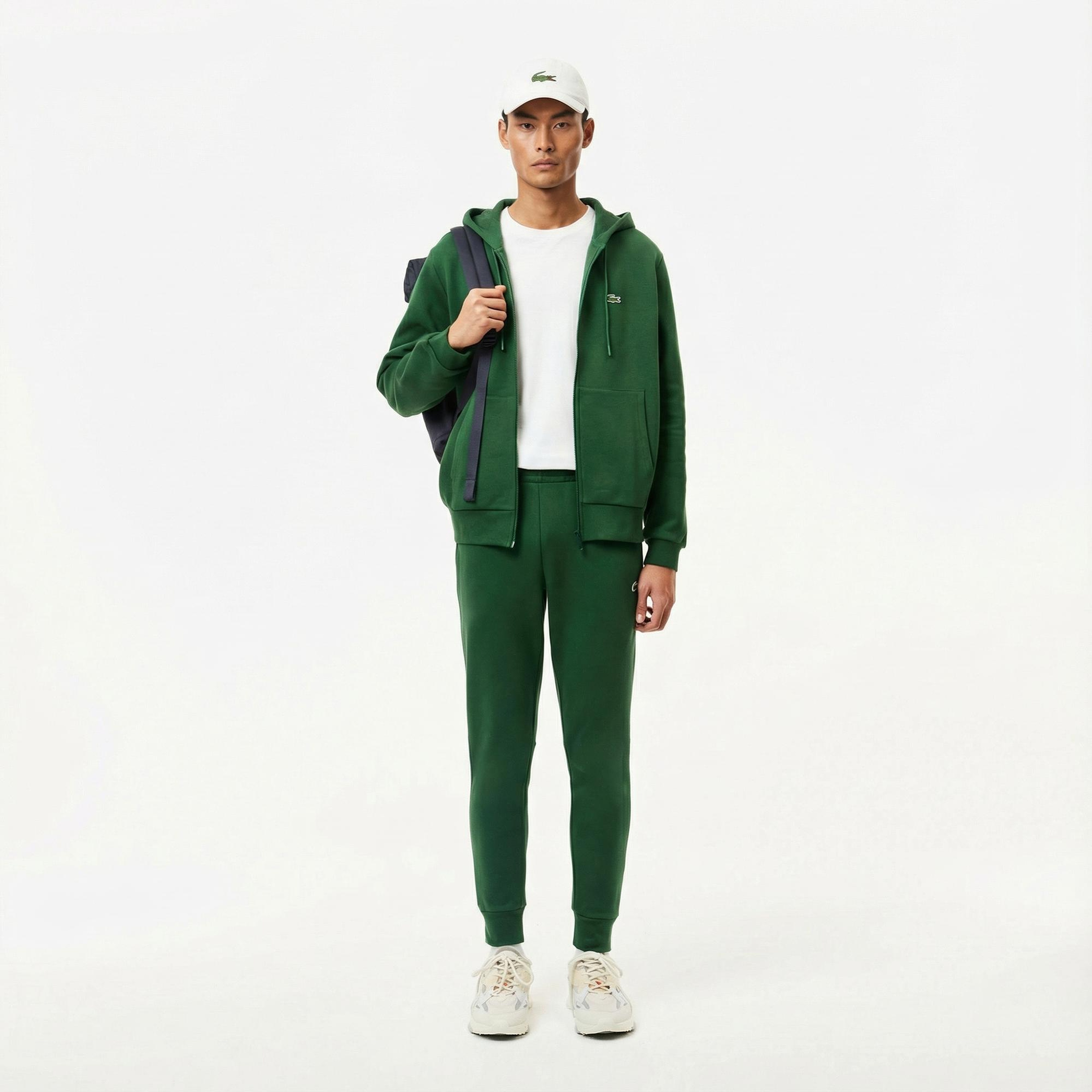 Lacoste Erkek Slim Fit Koyu Yeşil Eşofman Altı