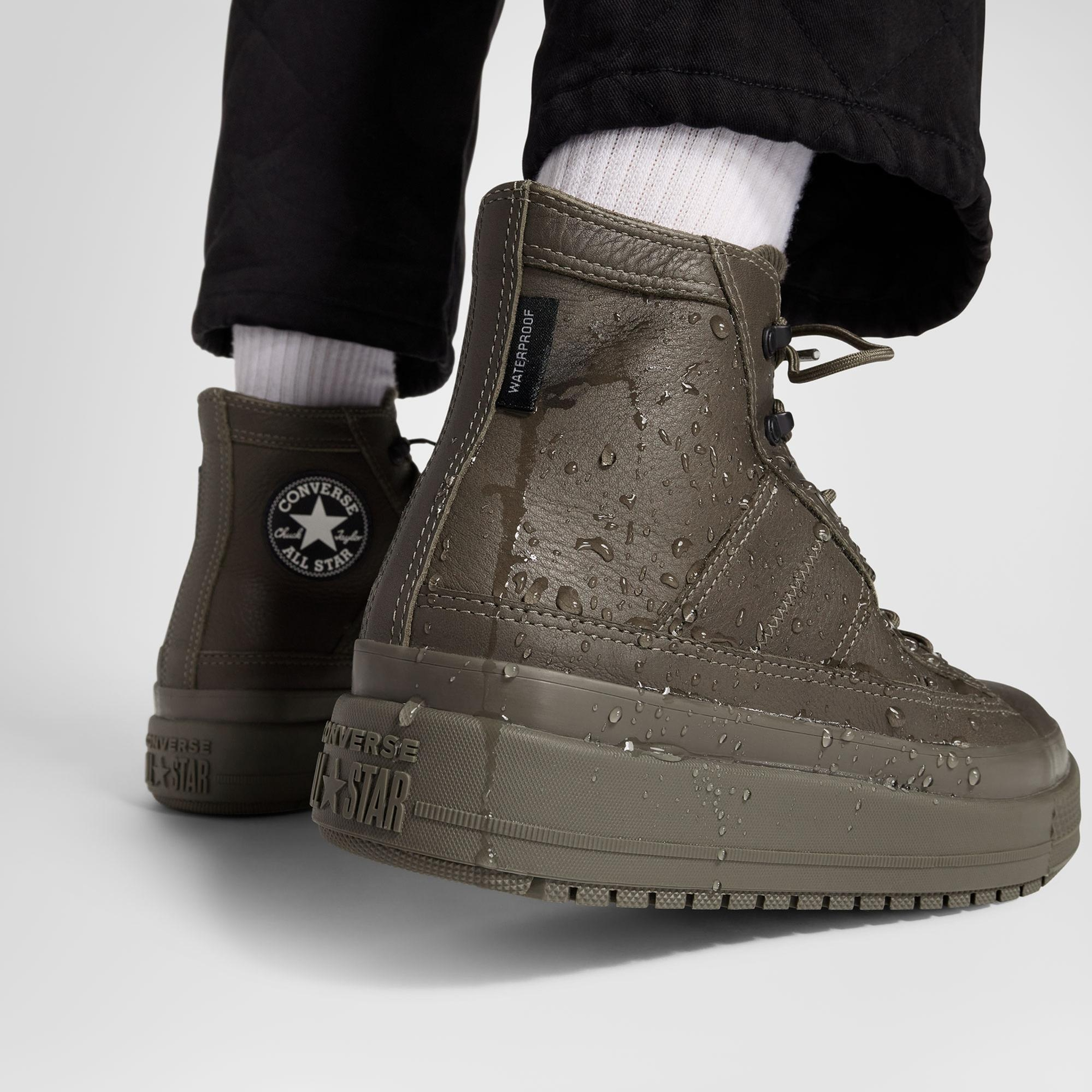 Converse Chuck Taylor All Star Equip Unisex Kahverengi Deri Bot